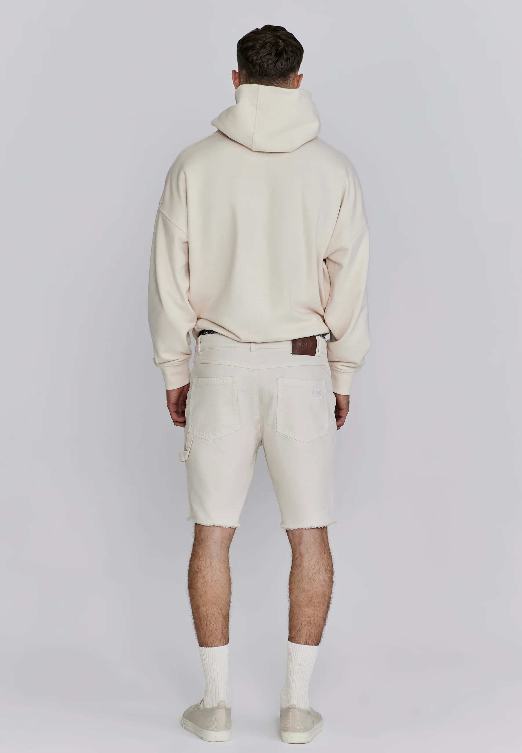 Ecru Applique Hoodie - Image 6