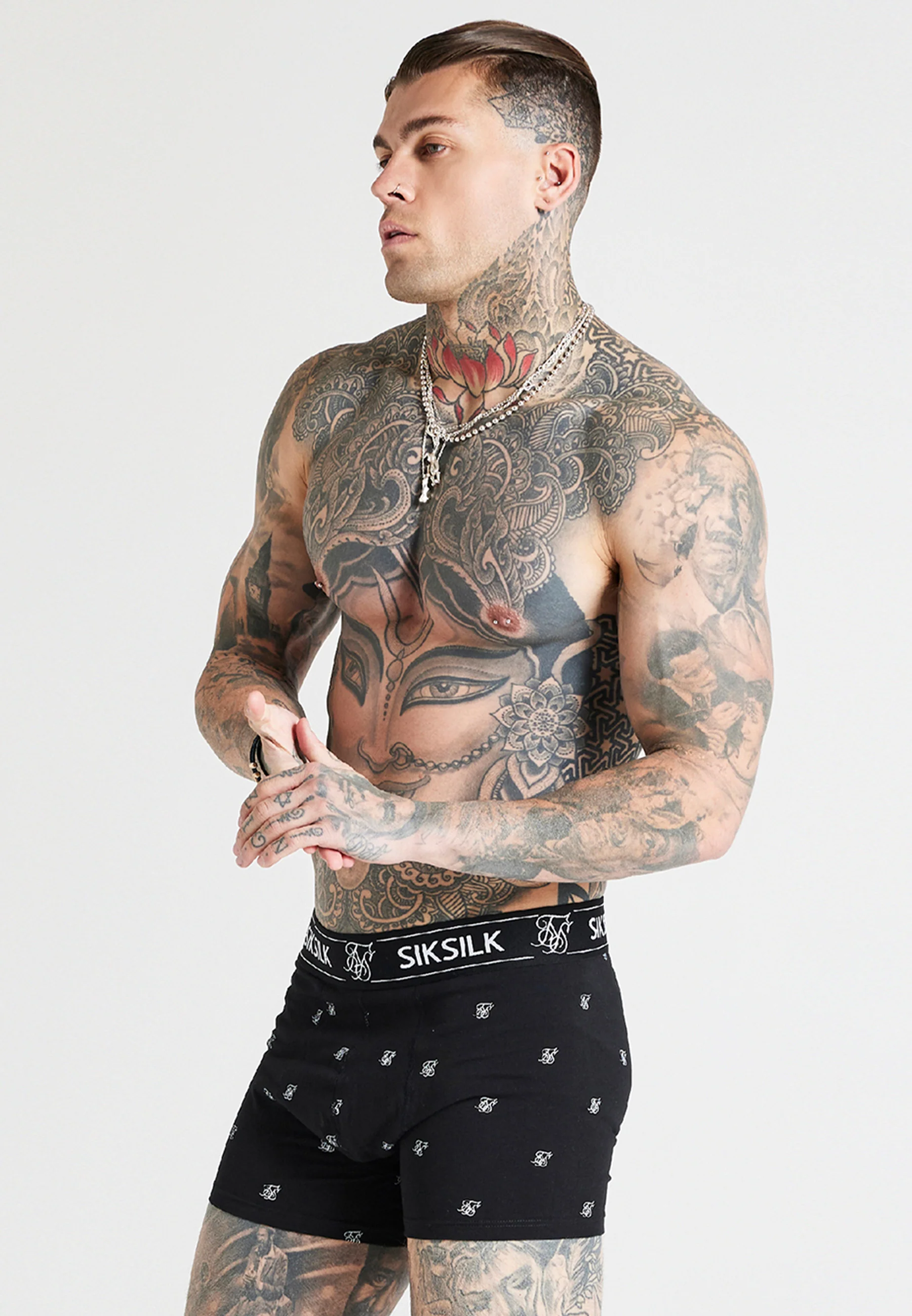 Black 3Pk Logo Boxer - Image 2
