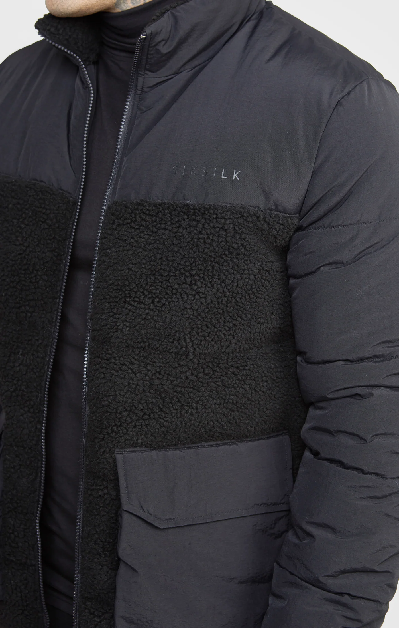 Black Bubble Jacket - Image 2
