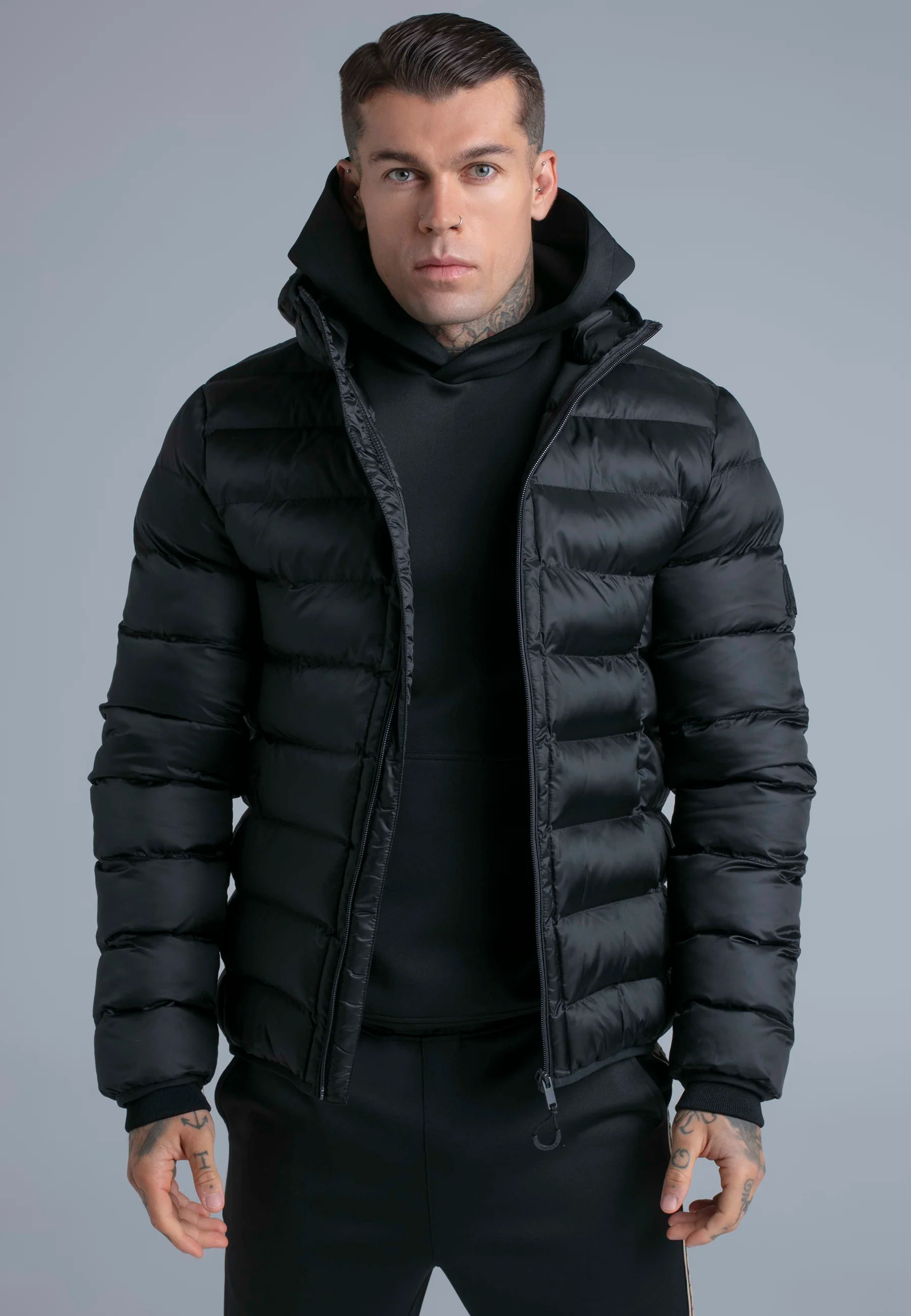 Black Bubble Jacket - Image 2