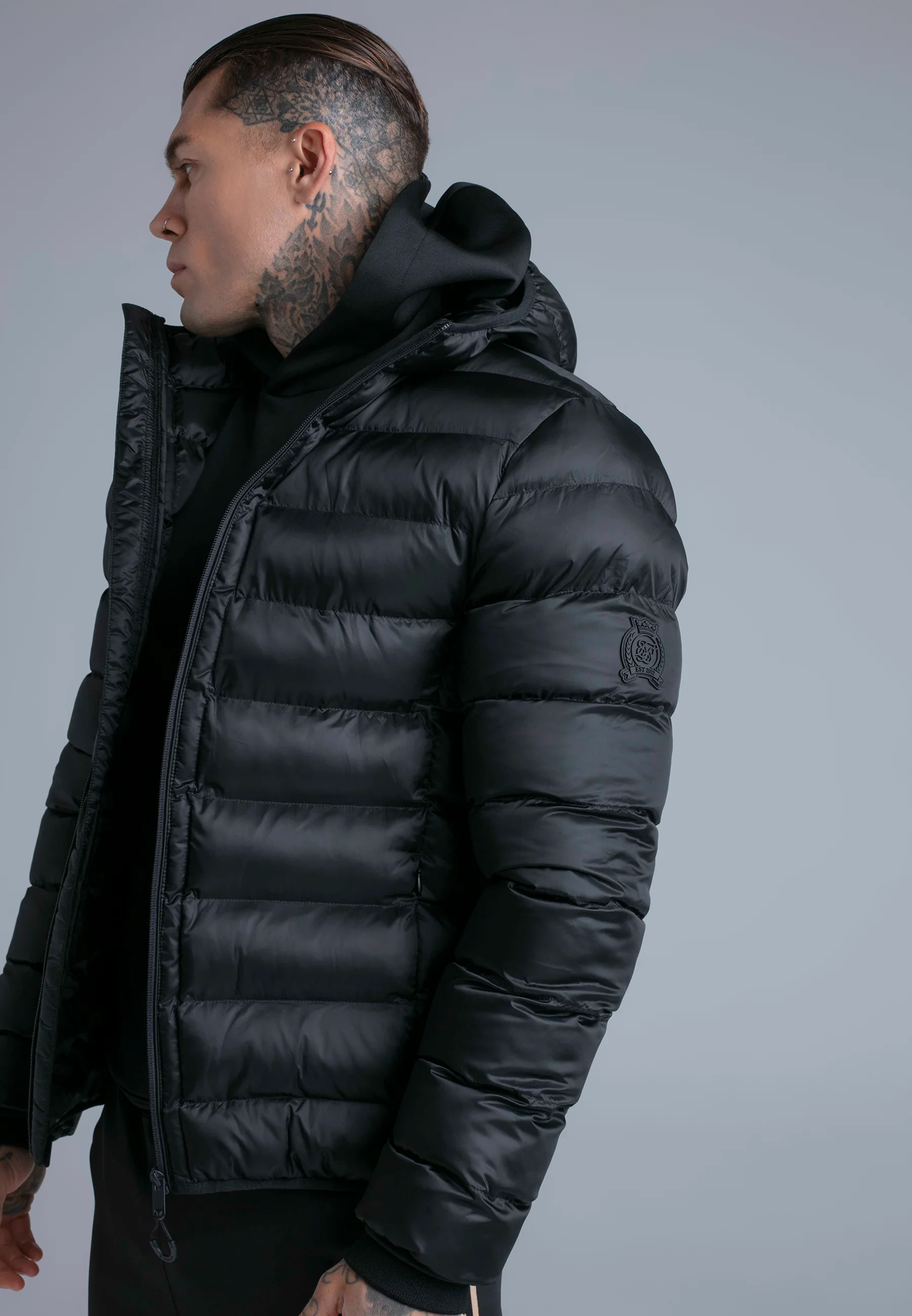 Black Bubble Jacket - Image 5