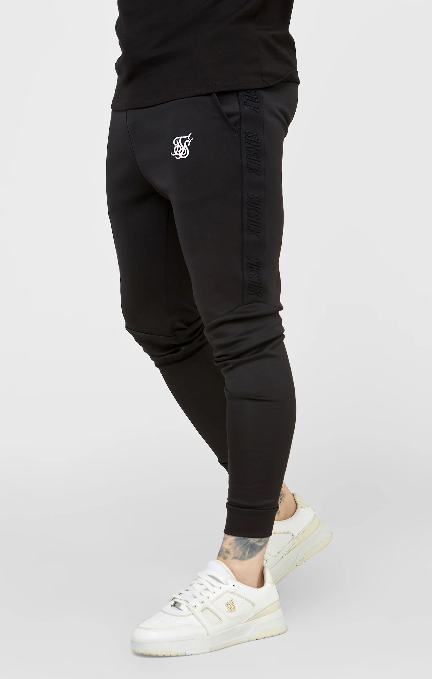 Black Cuffed Jogger