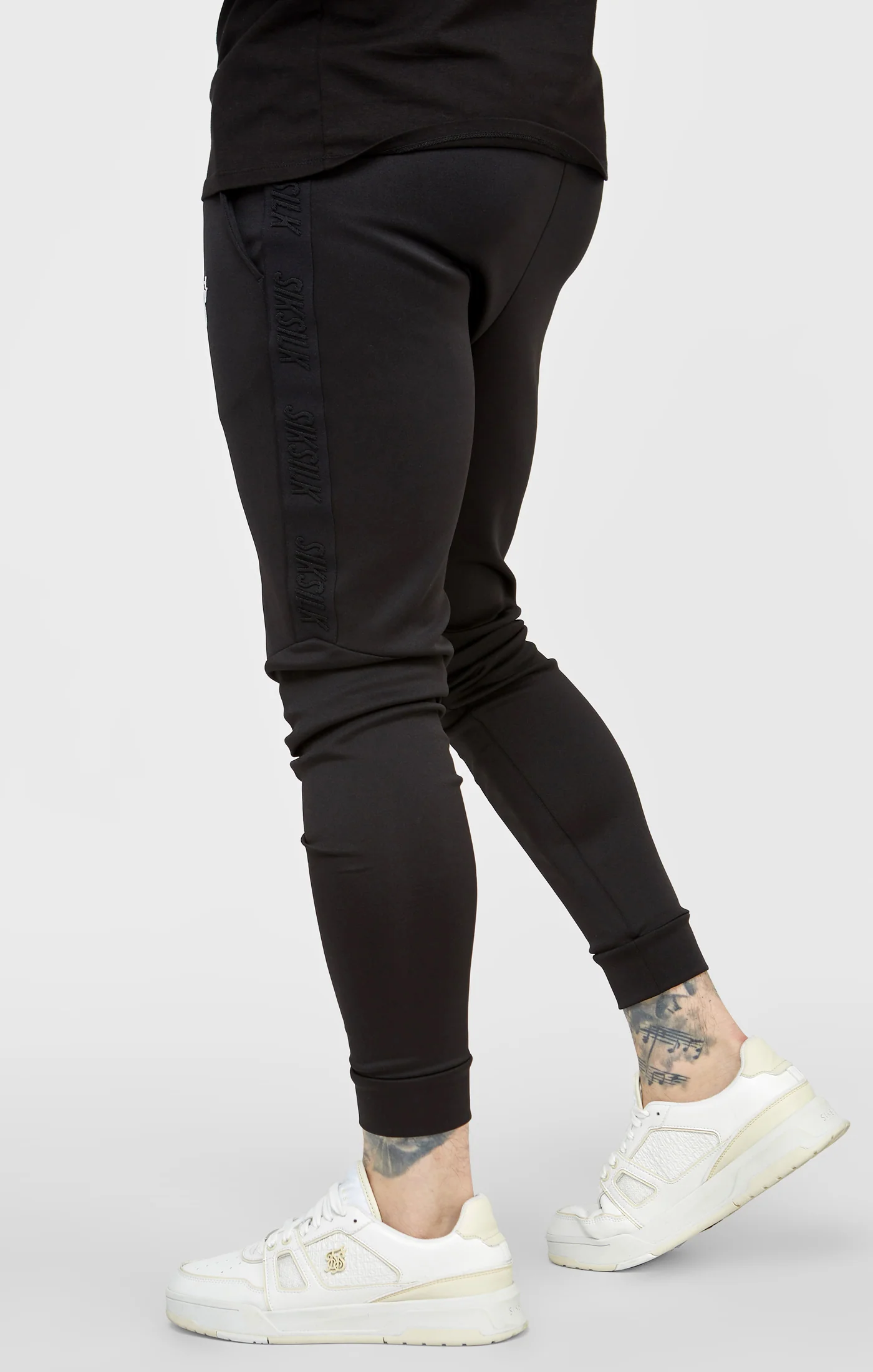 Black Cuffed Jogger - Image 2