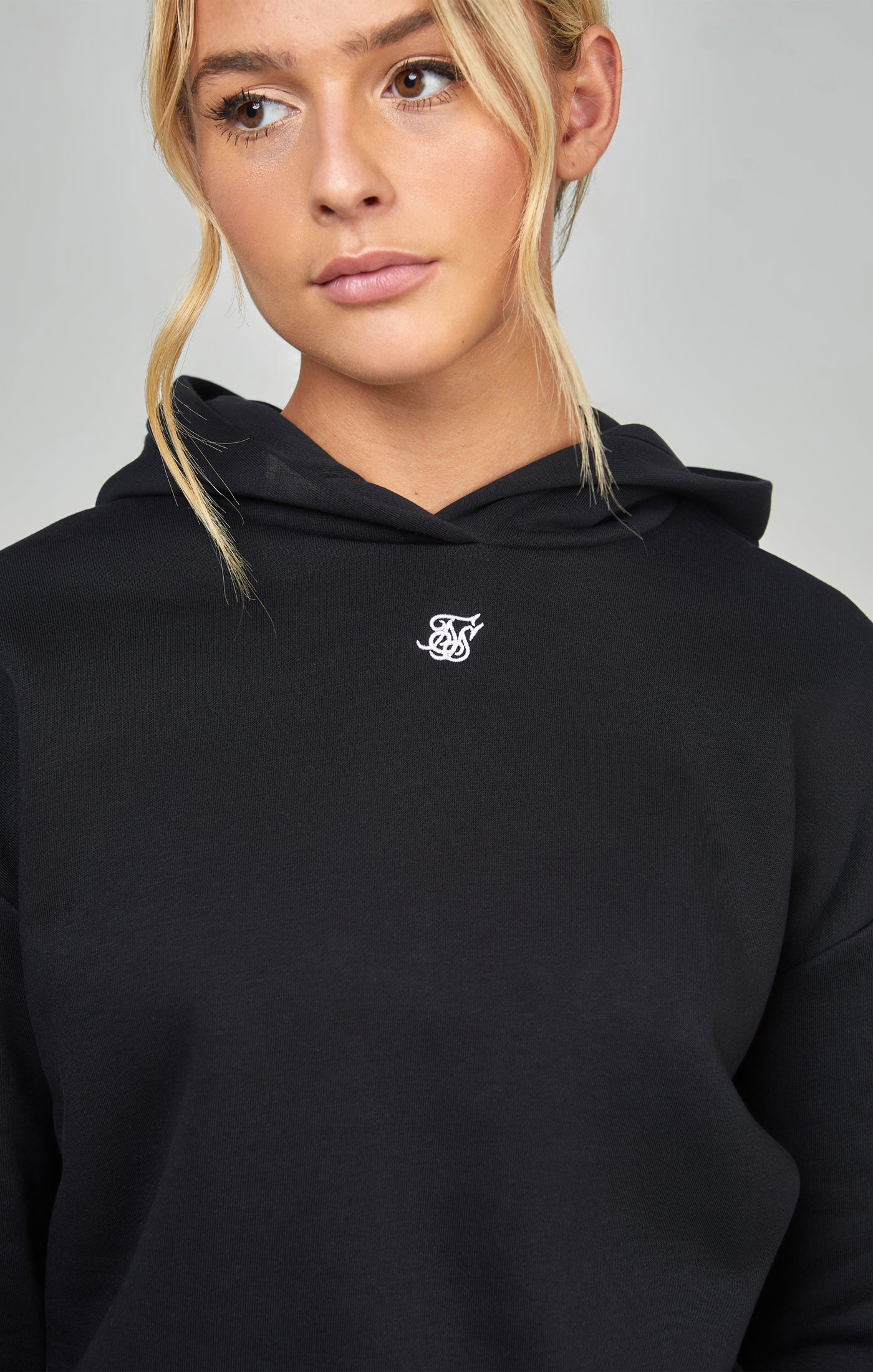 Black Essential Overhead Hoodie - Image 3