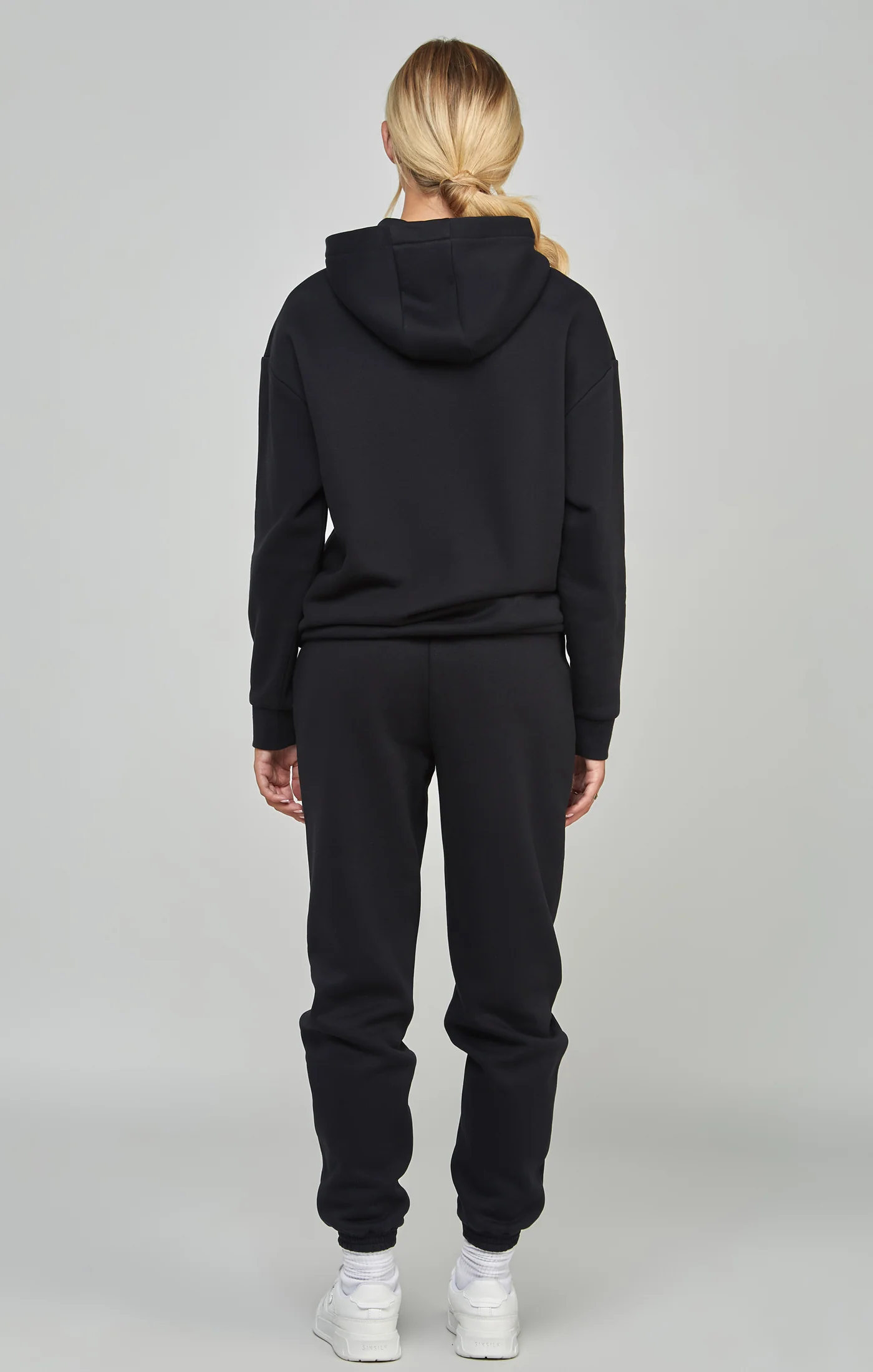 Black Essential Overhead Hoodie - Image 5