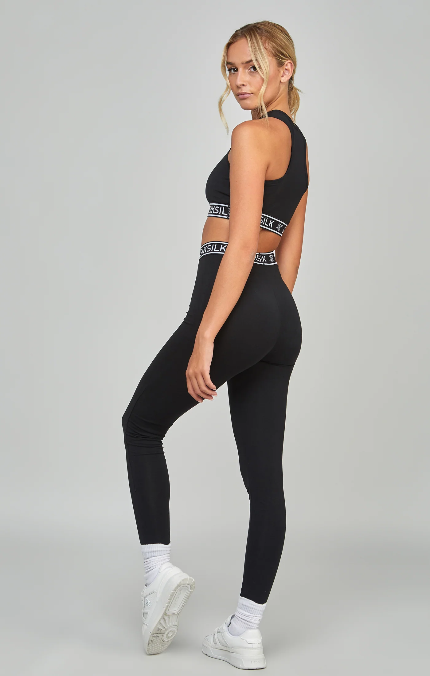 Black Essential Tape Bralette - Image 5