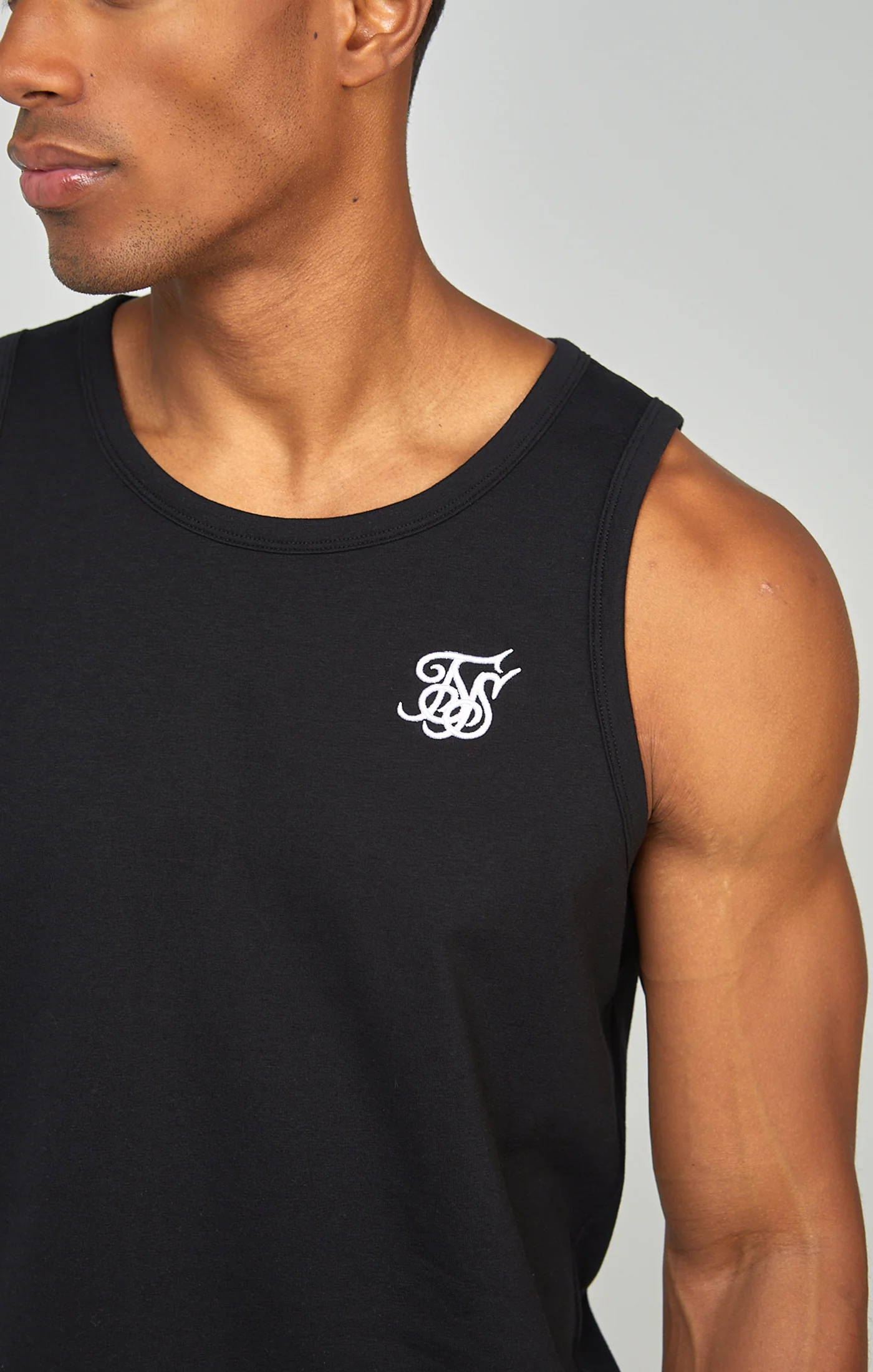 Black Essential Vest - Image 3