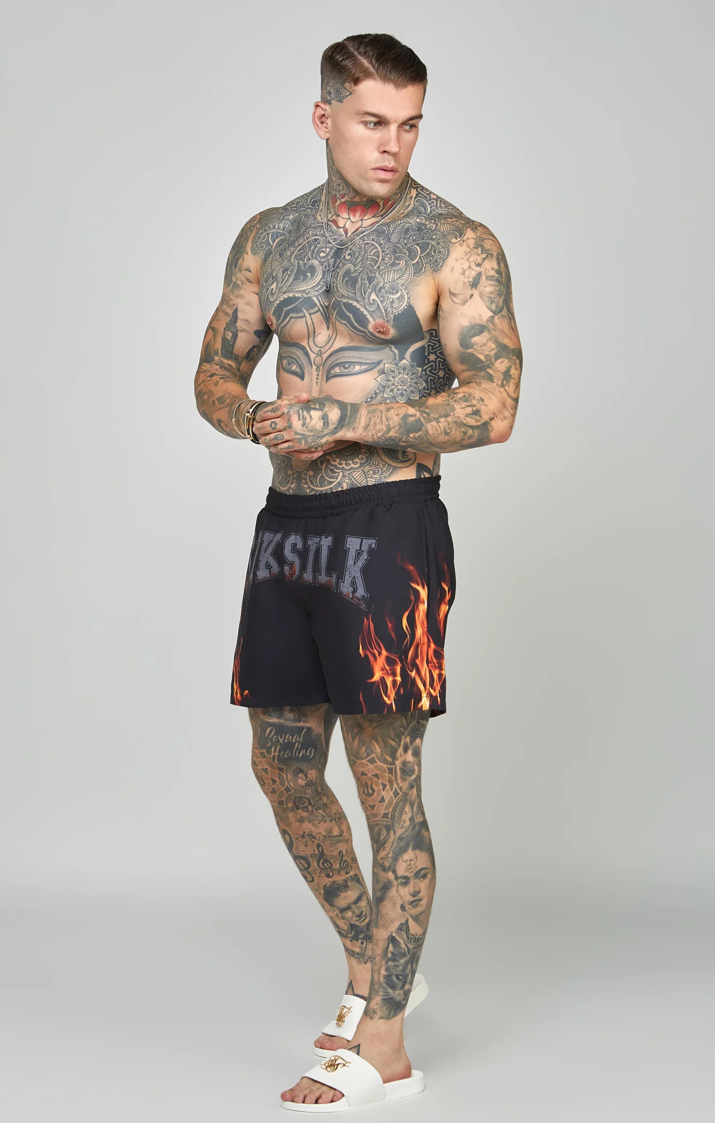 Black Fire Swim Short - Image 2