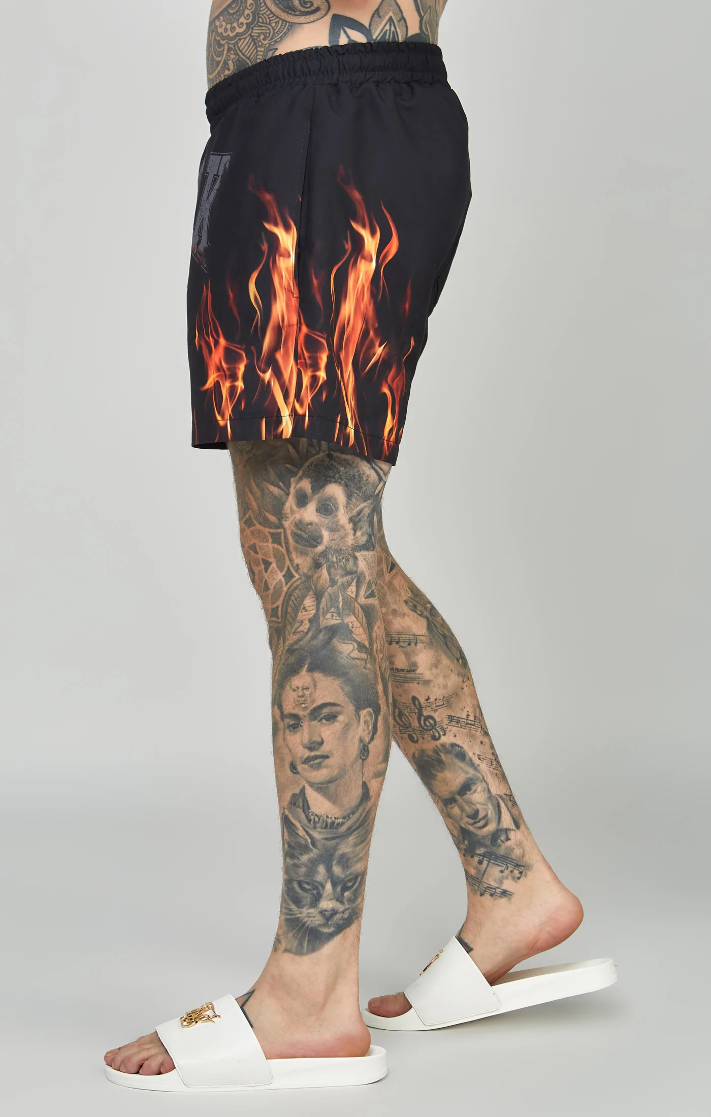 Black Fire Swim Short - Image 4