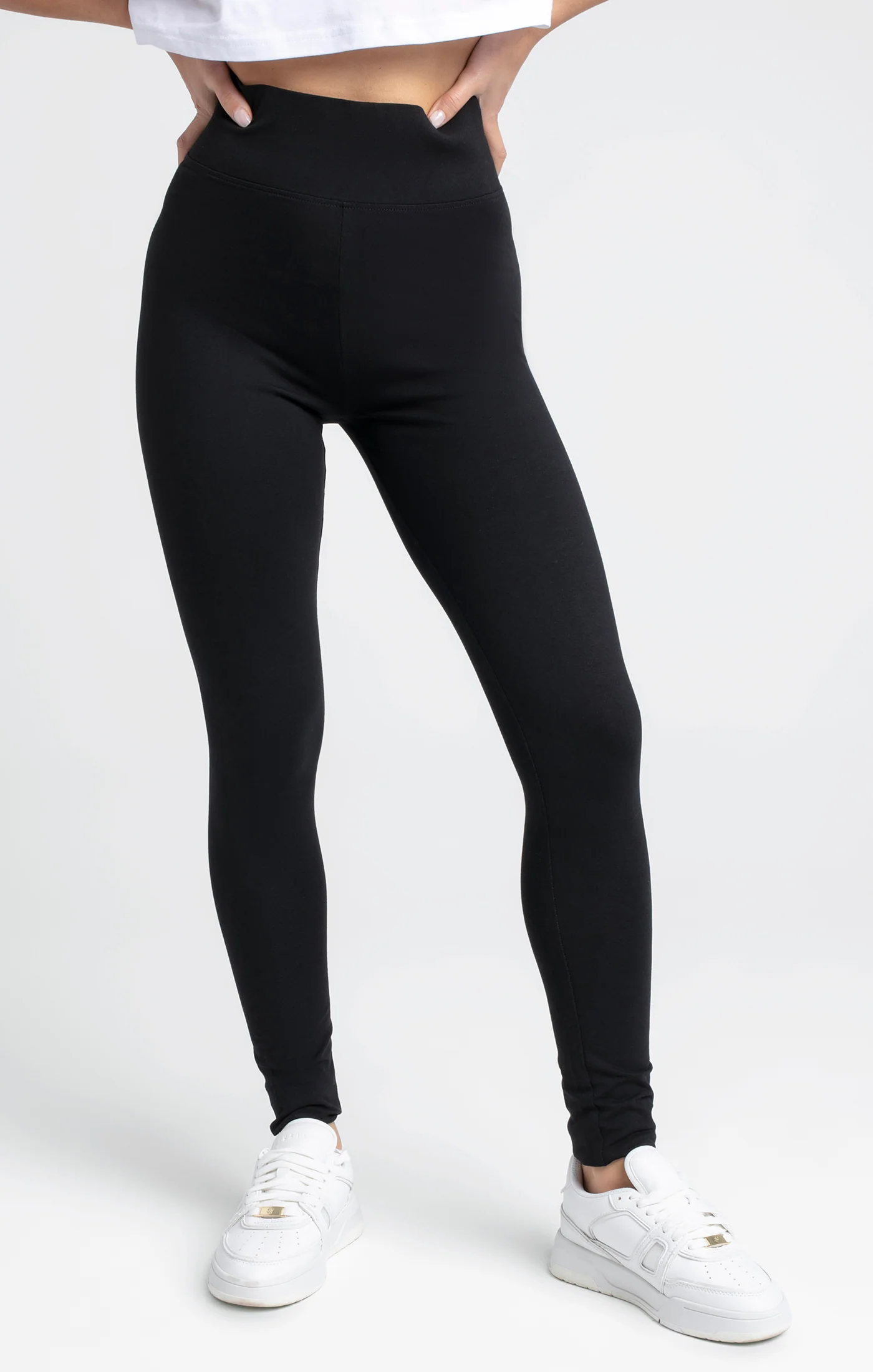 Black Floral Legging - Image 4