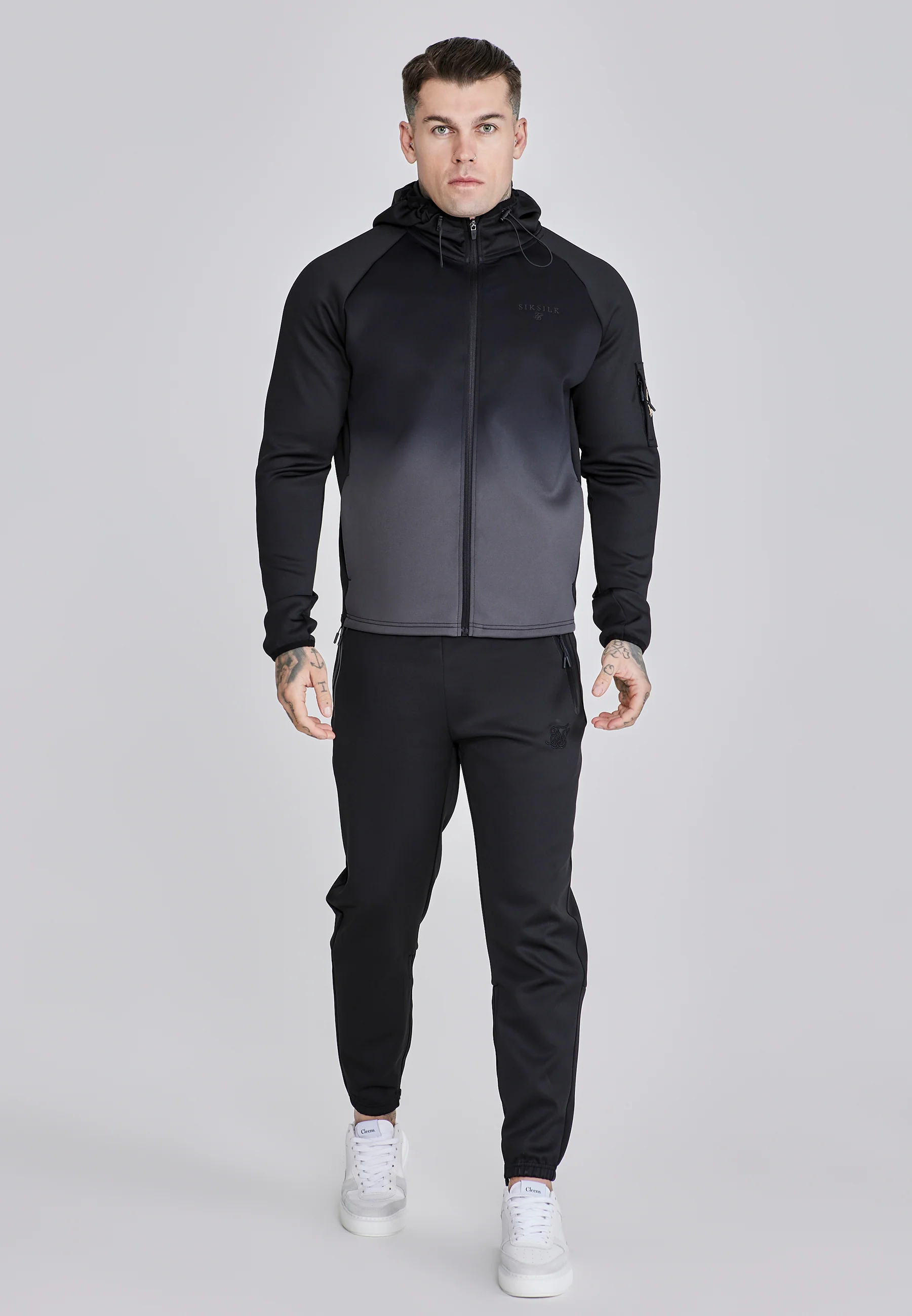 Black Full Zip Hoodie - Image 3