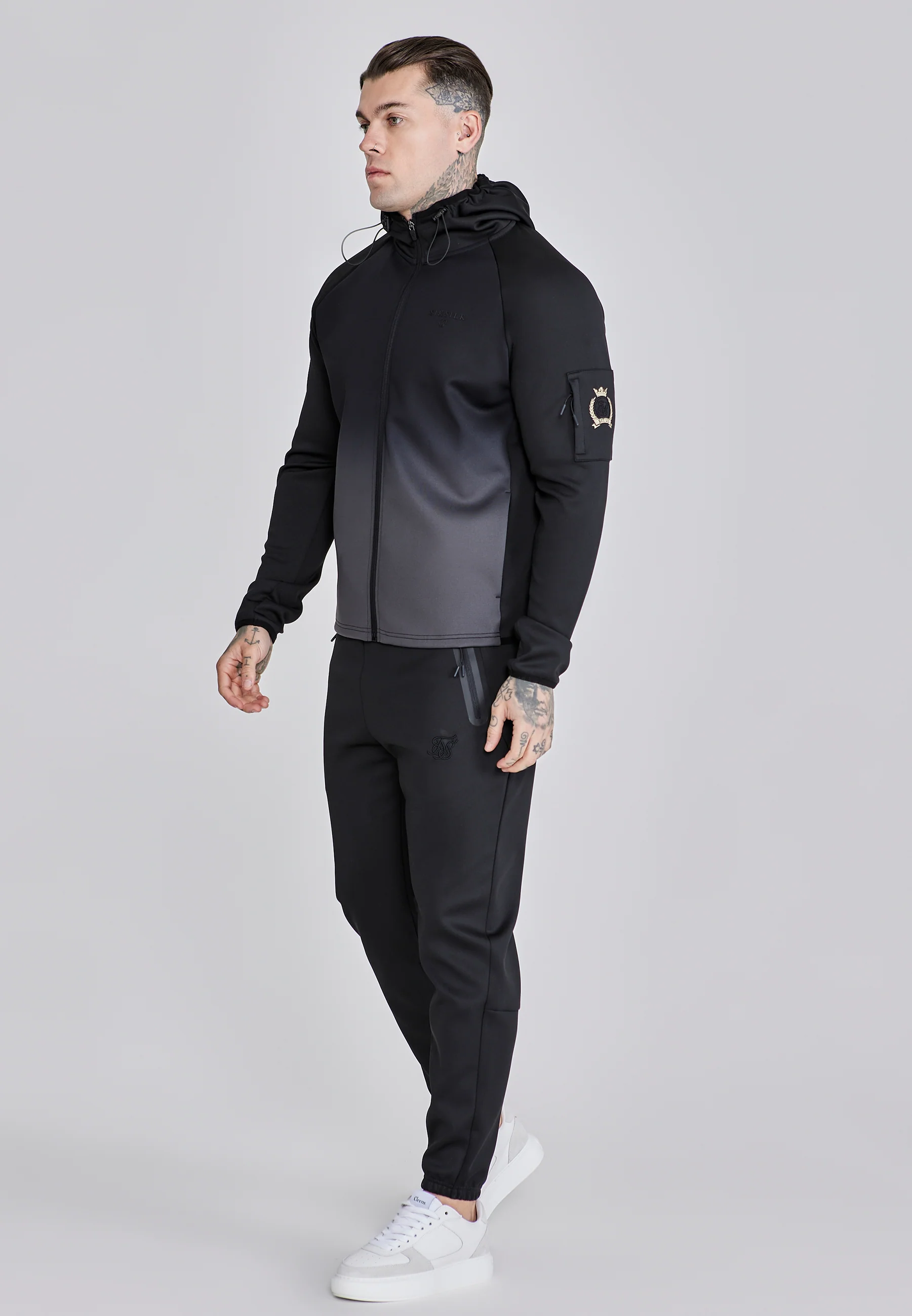 Black Full Zip Hoodie - Image 4