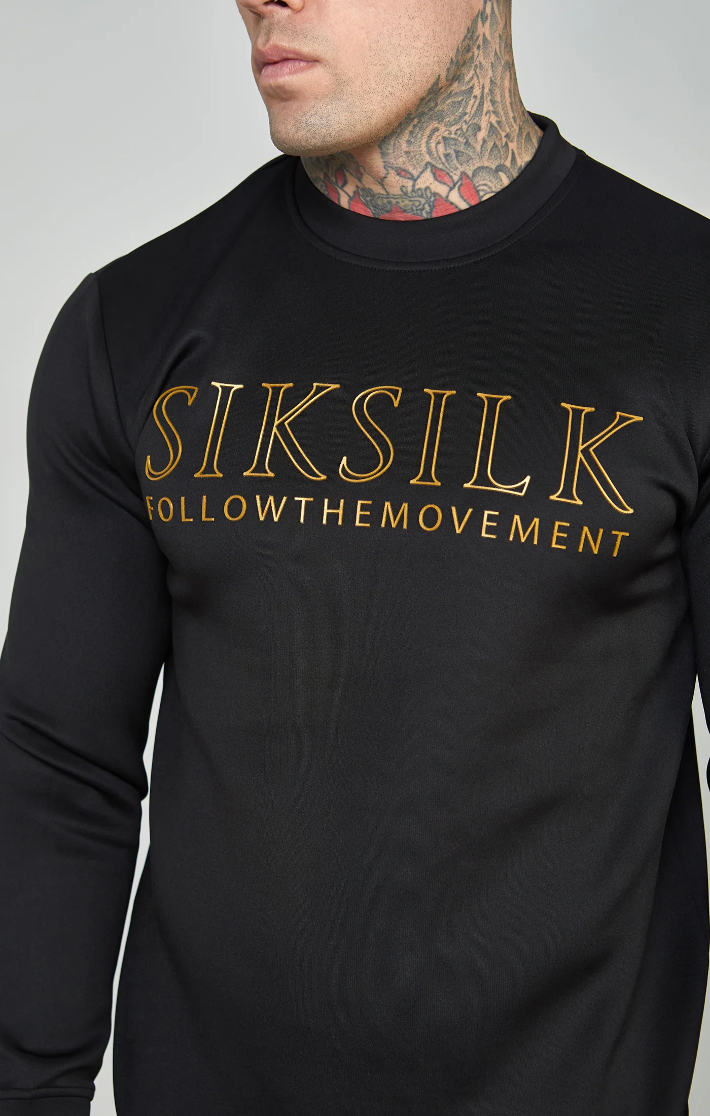 Black Gold Logo Sweatshirt - Image 2