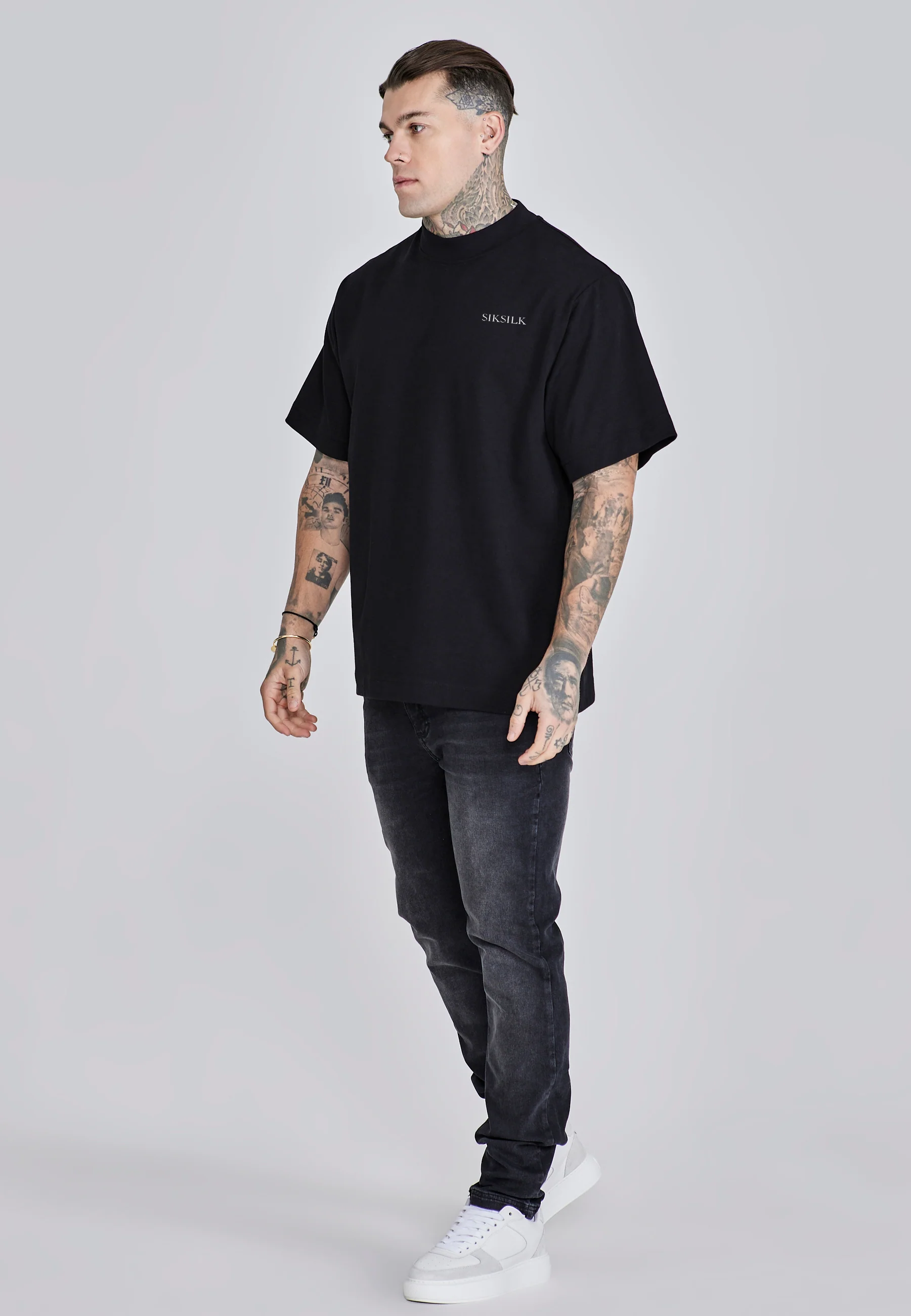 Black Graphic T-Shirt - Image 4