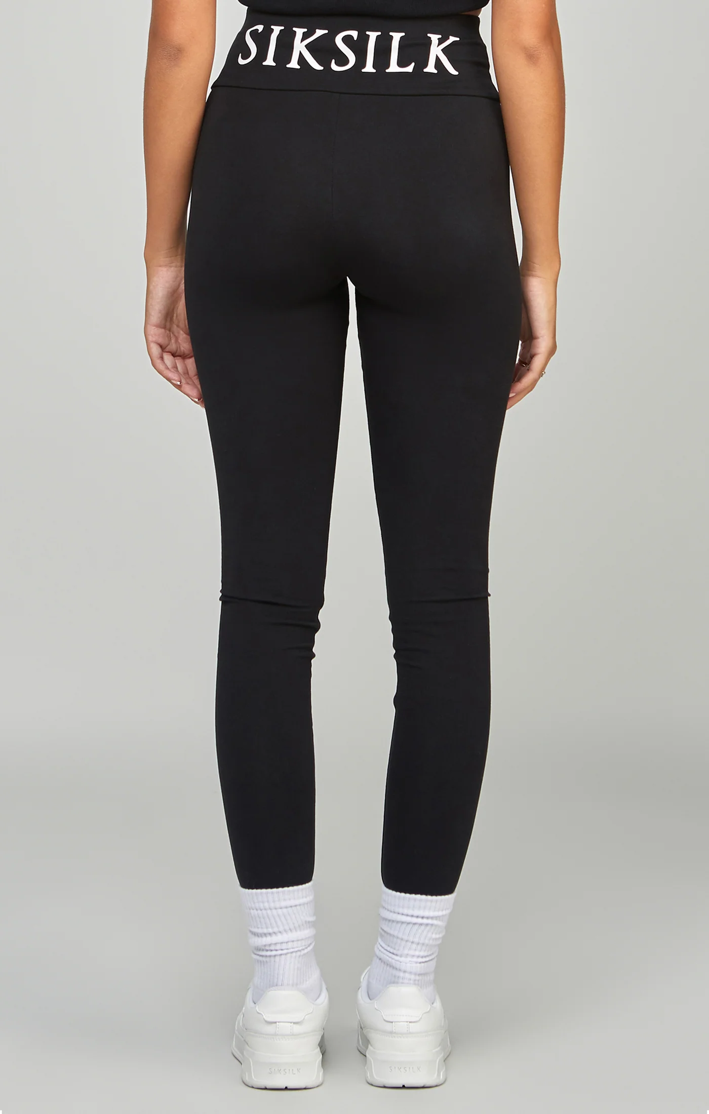 Black High Waist Leggings - Image 6