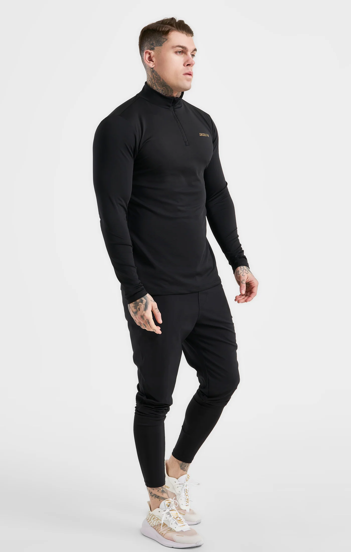 Black Sports Zip Thru - Image 4