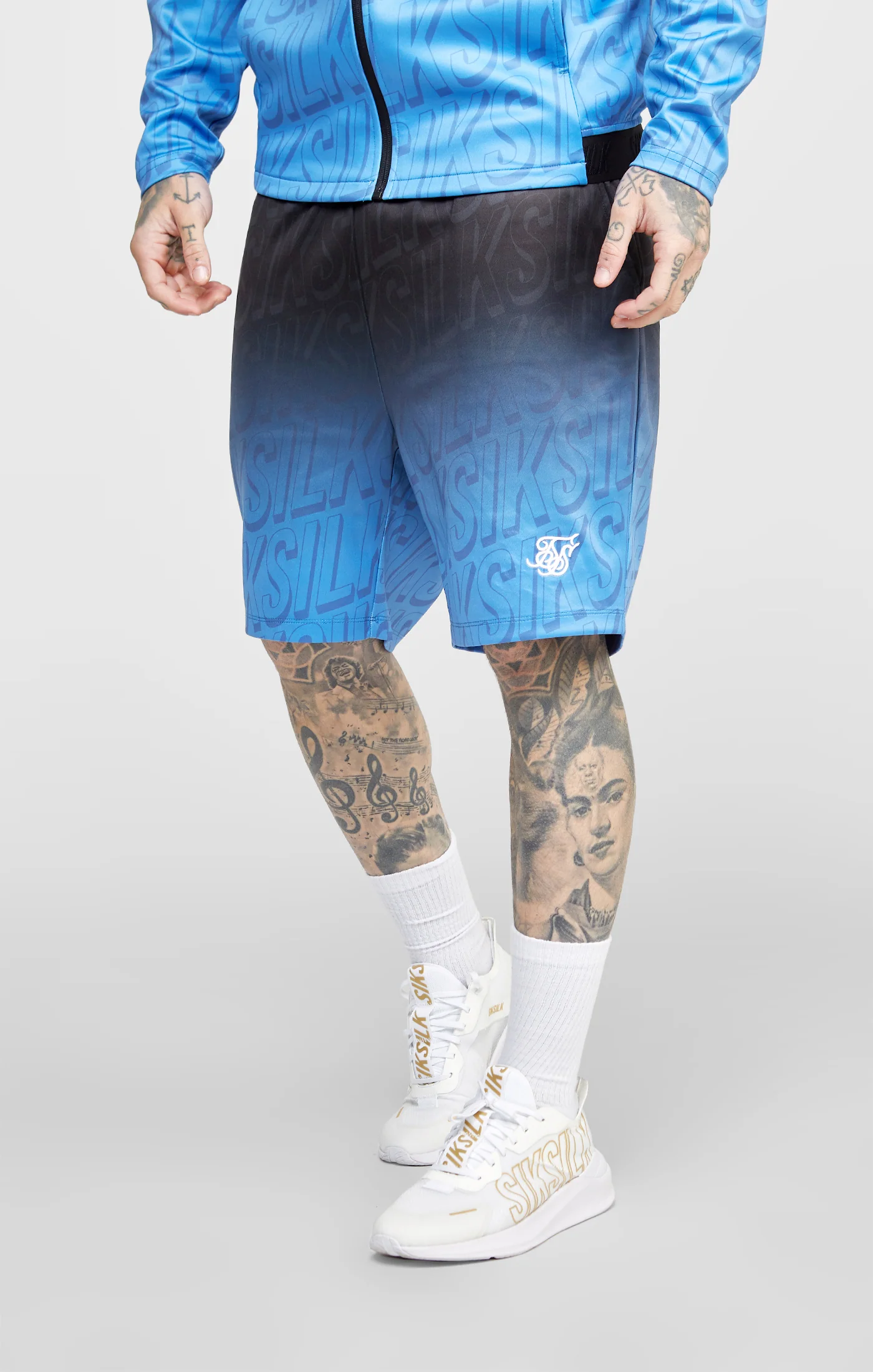 Black Logo Fade Short