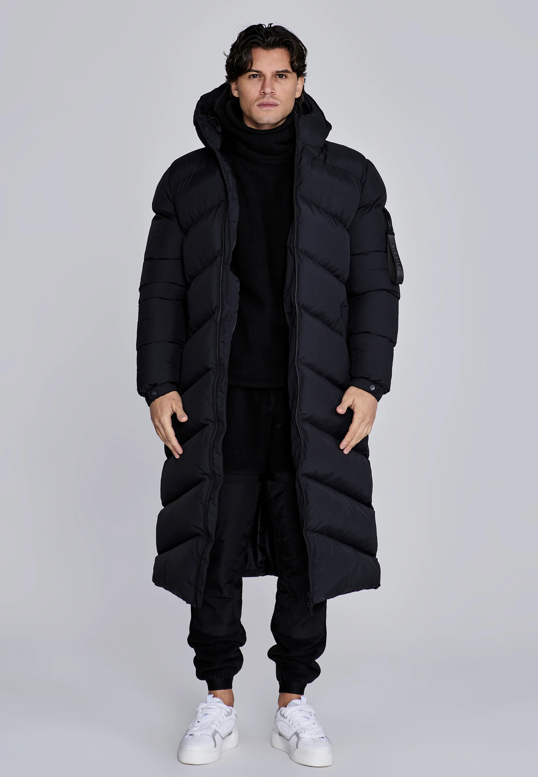Black Longline Puffer - Image 4