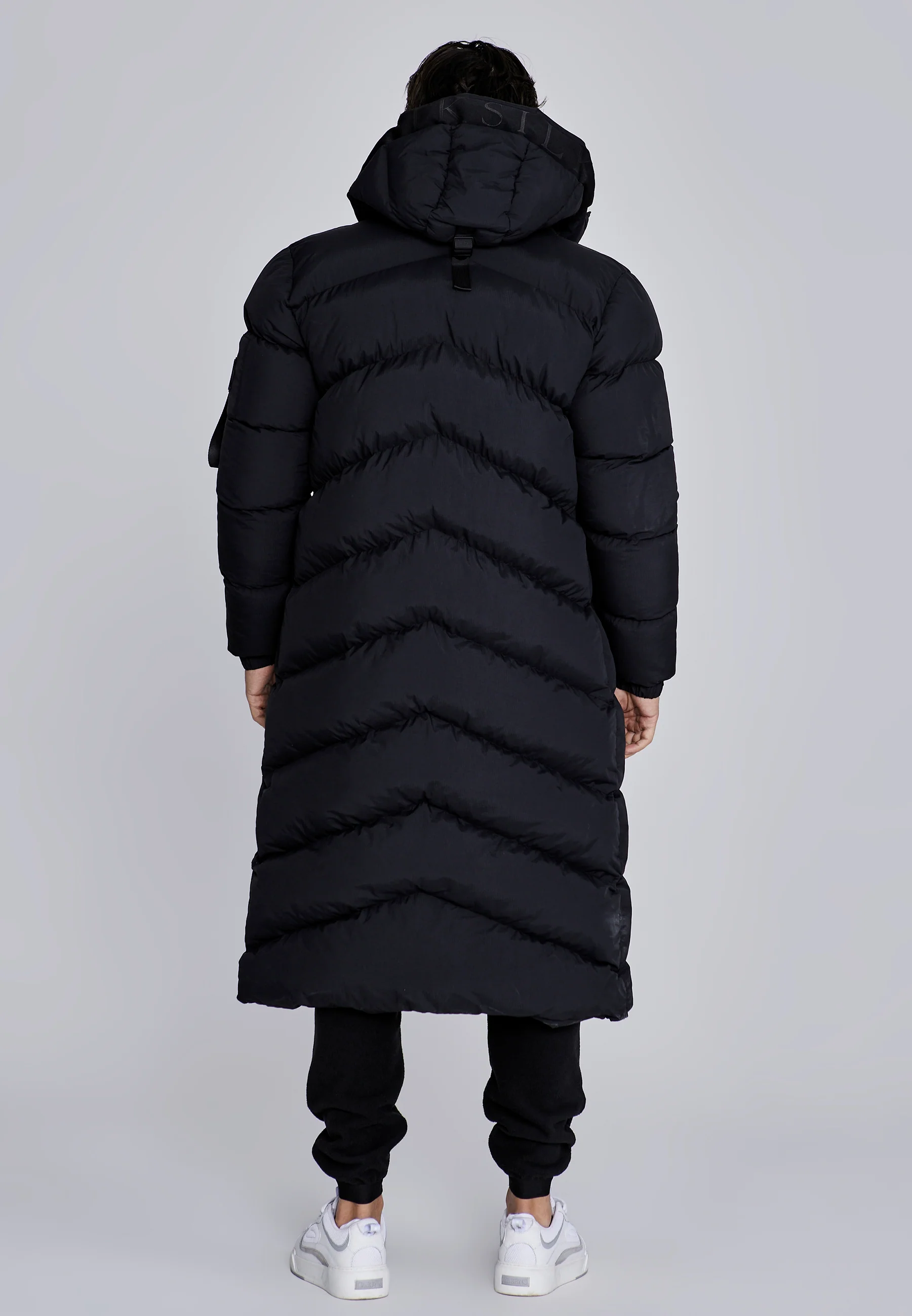 Black Longline Puffer - Image 5