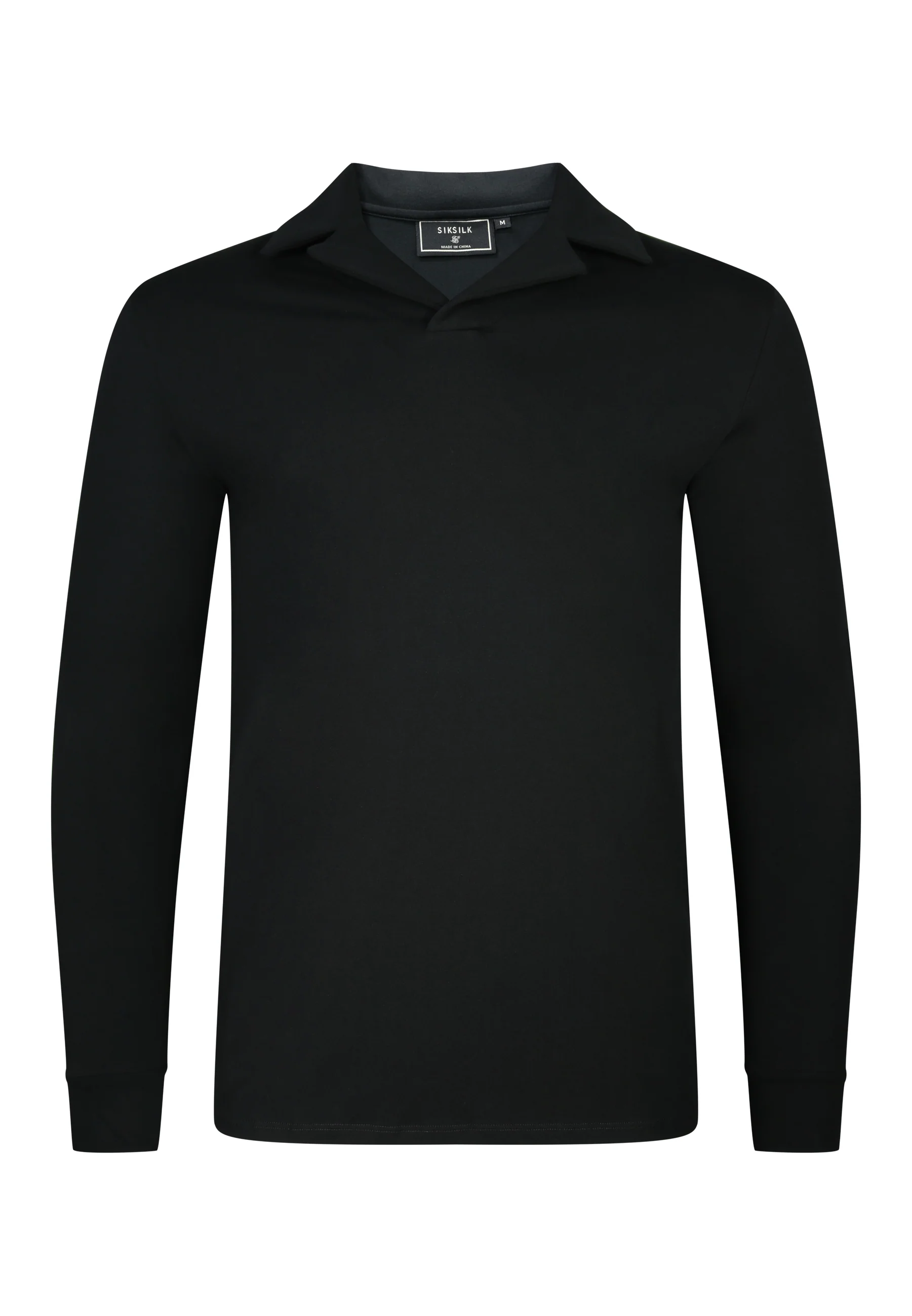 Black LS Revere Polo - Image 6