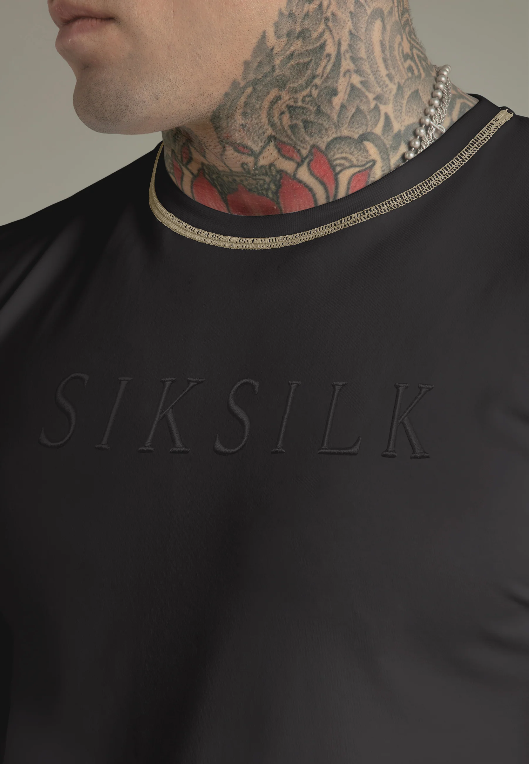 Black Muscle Fit T-Shirt - Image 3