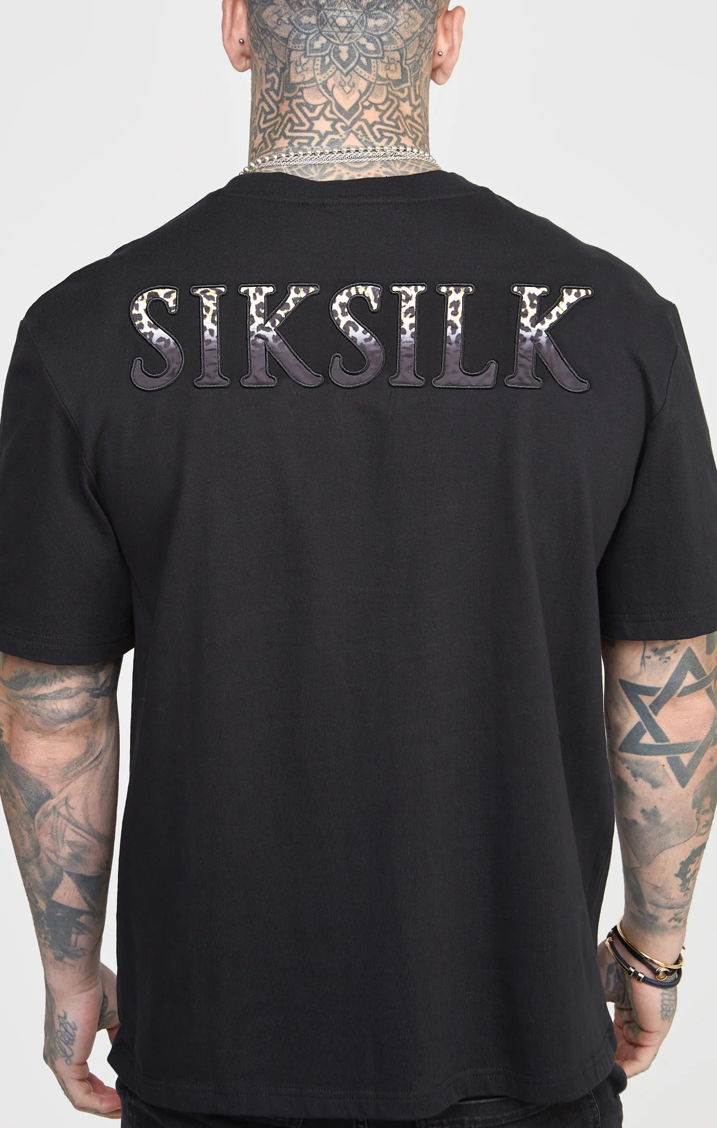 Black Oversized Graphic T-Shirt - Image 2