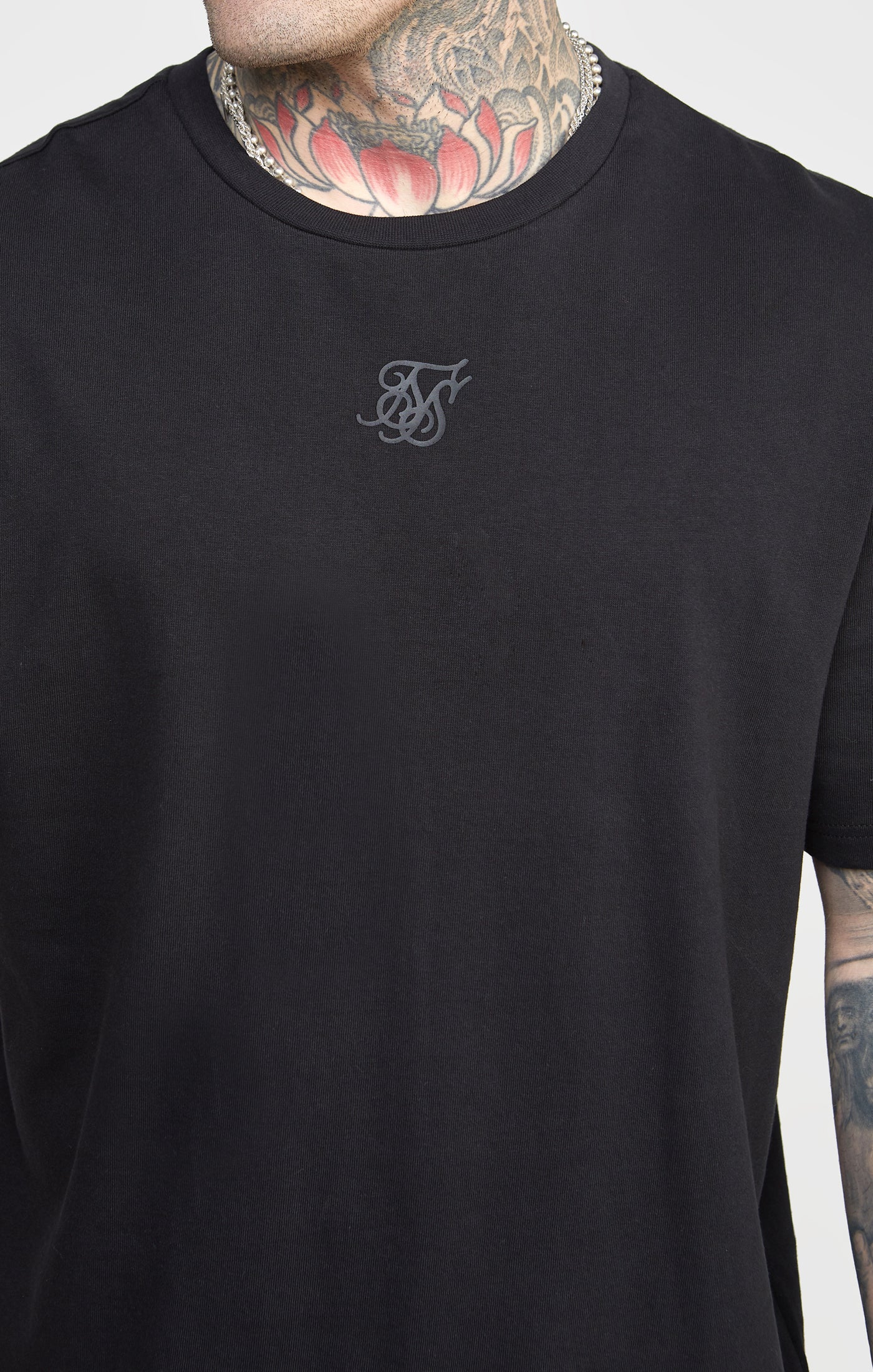 Black Oversized Graphic T-Shirt - Image 3