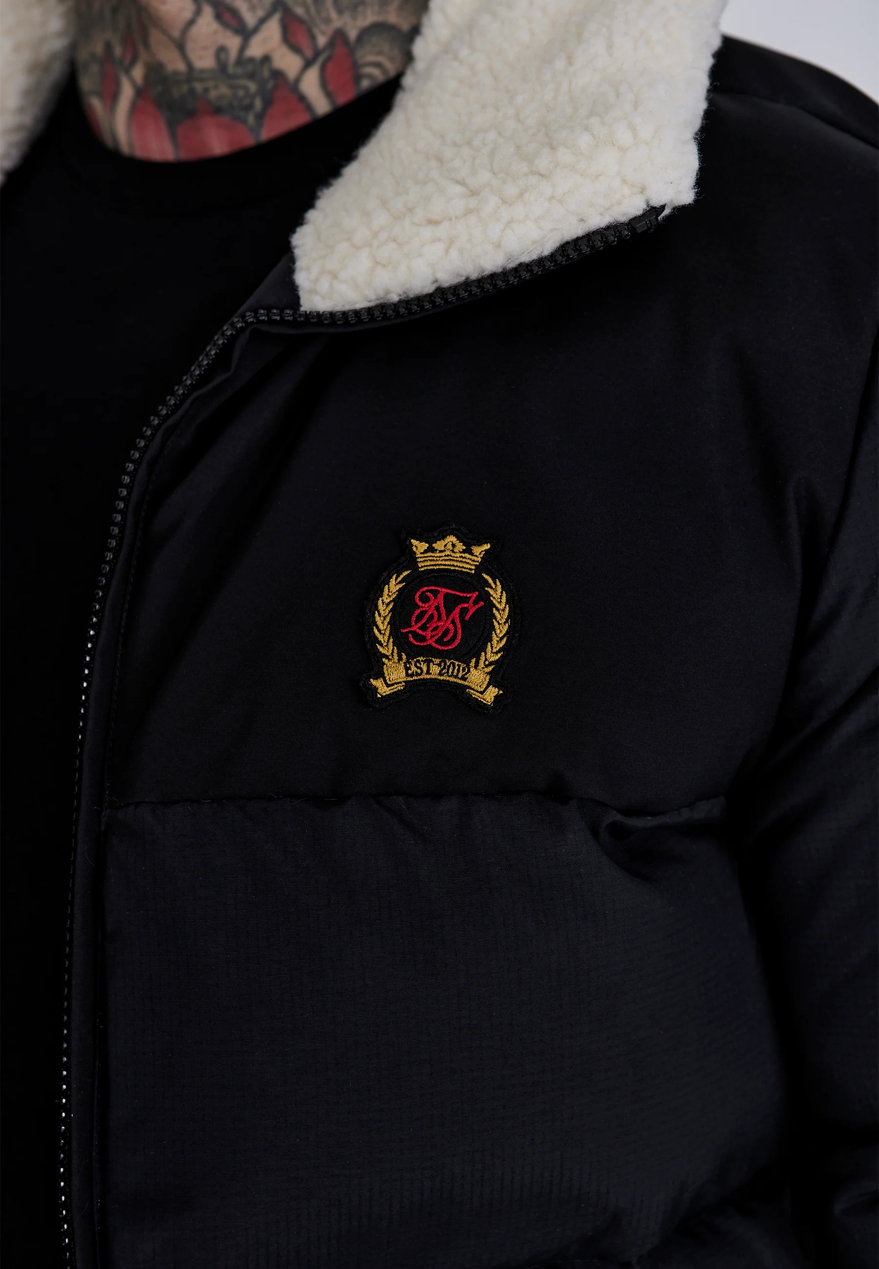 Black Puffer Jacket - Image 3