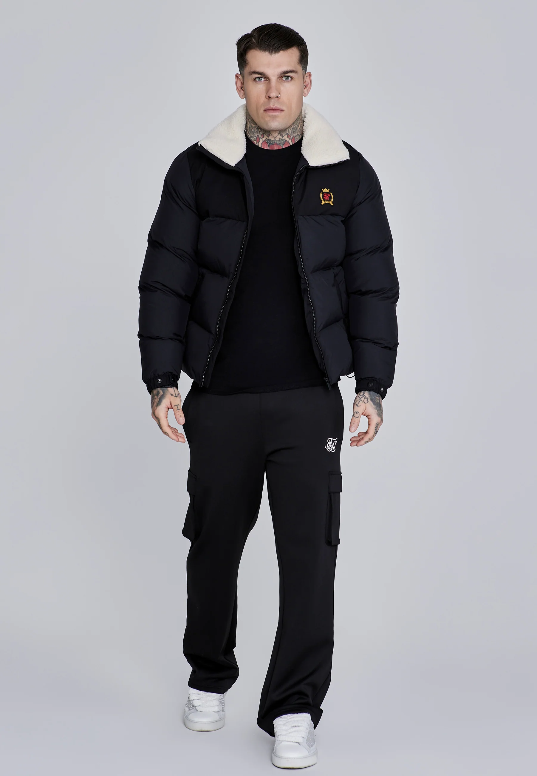 Black Puffer Jacket - Image 4