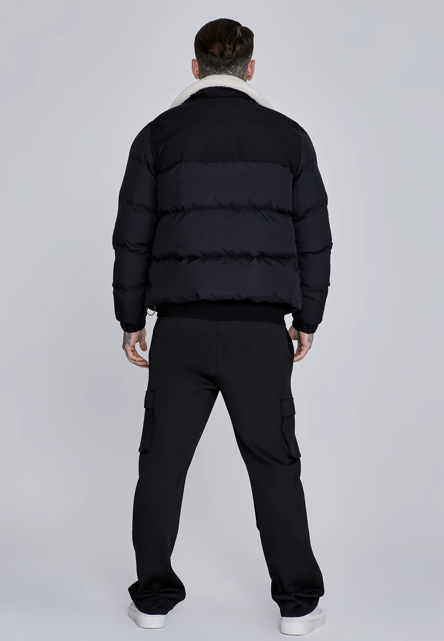 Black Puffer Jacket - Image 6