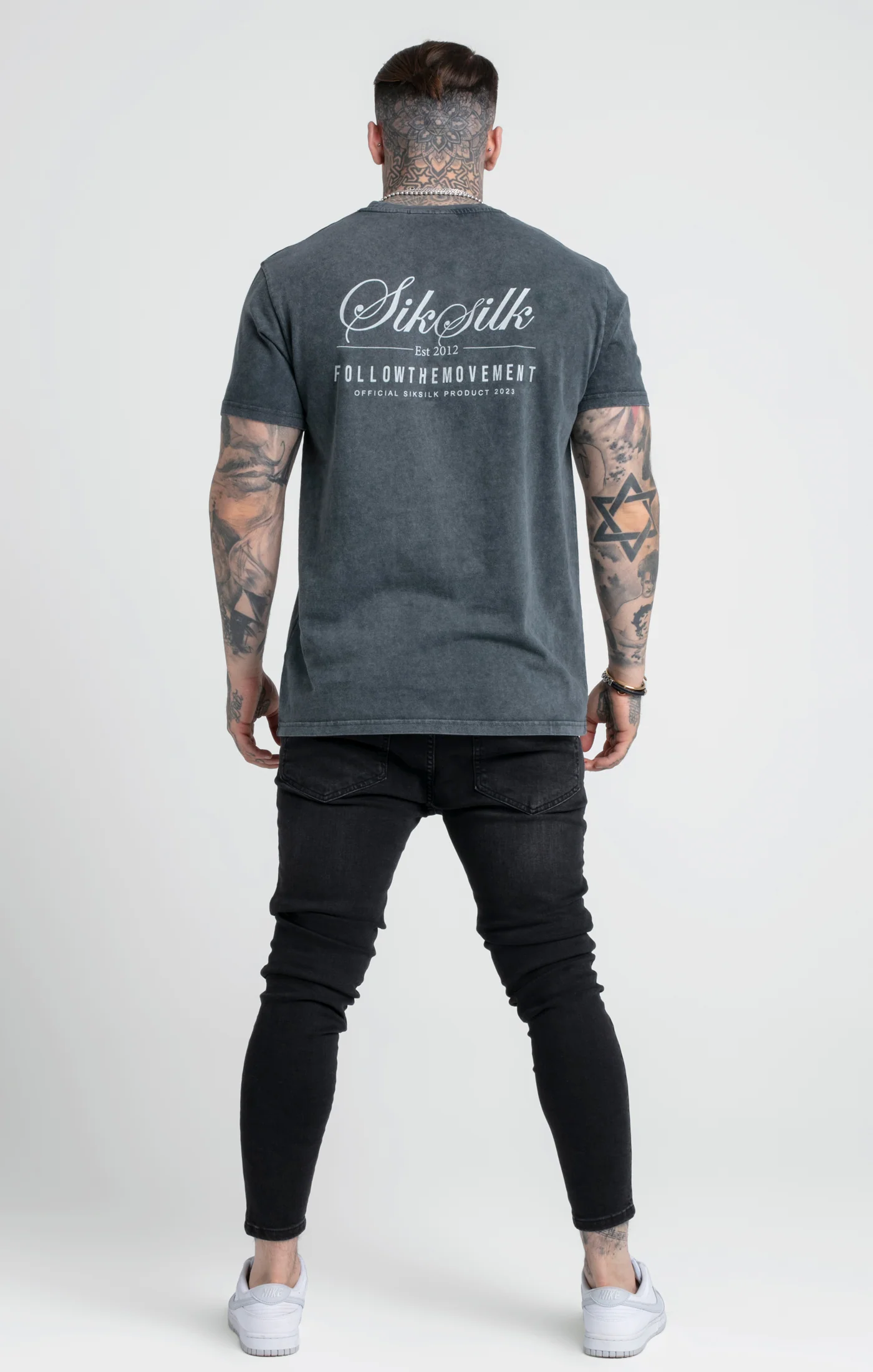 Acid Wash Relaxed Fit T-Shirt - Image 5