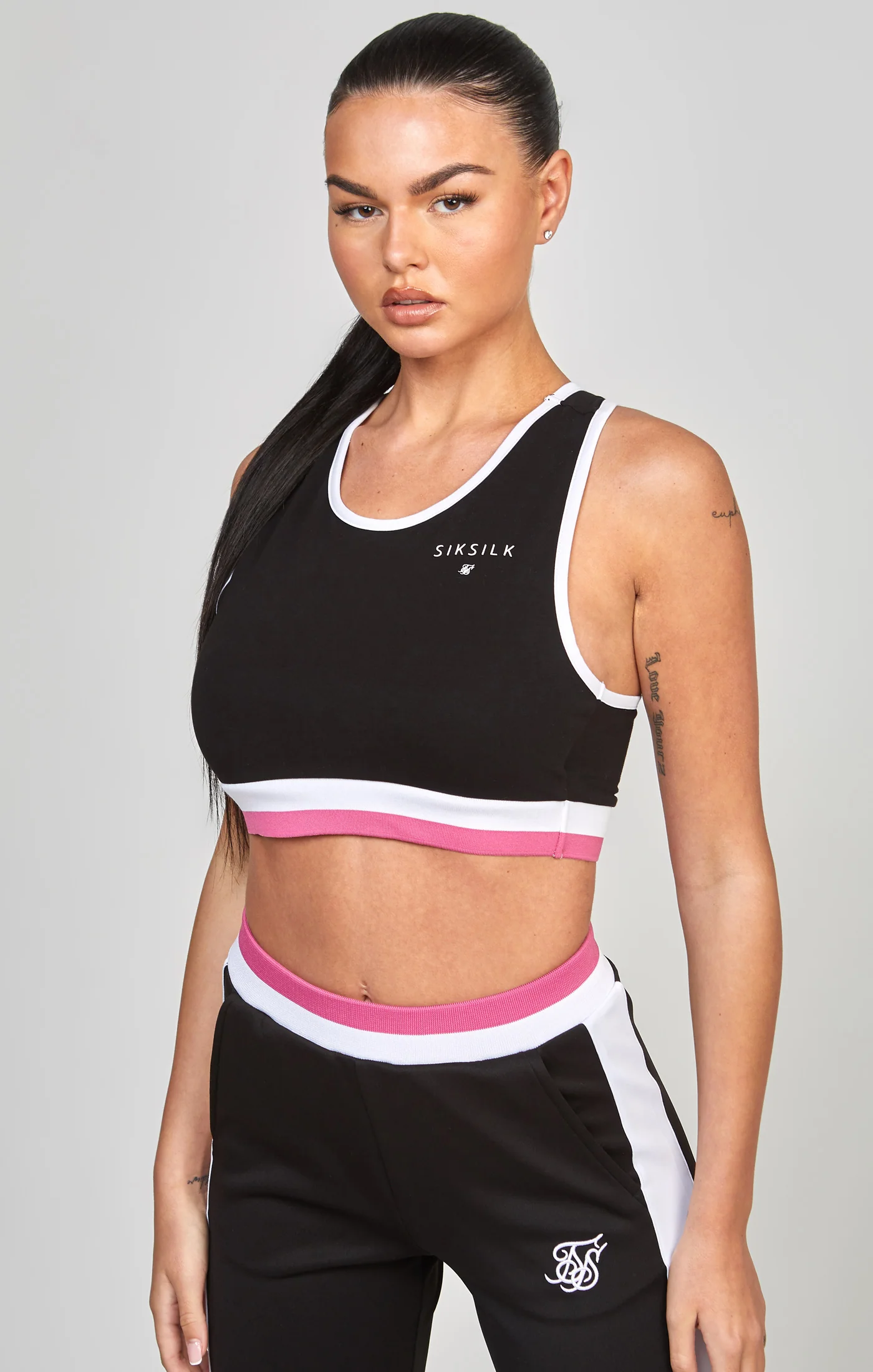 Black Retro Bralette