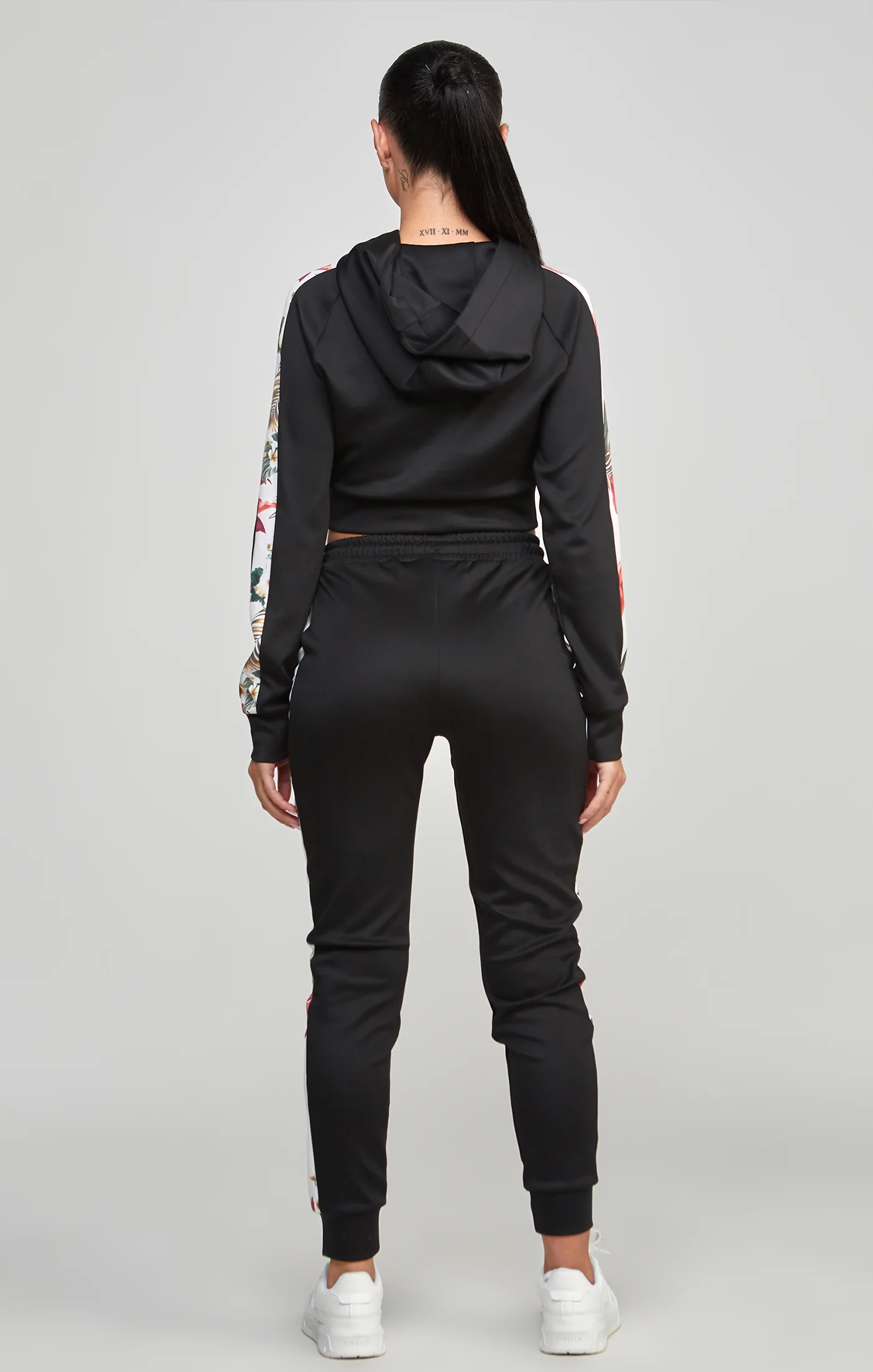 Black Retro Tropics Track Pant - Image 5