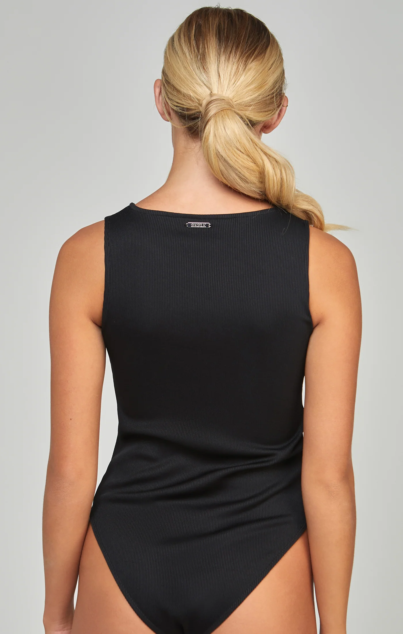 Black Ruched Bodysuit - Image 7