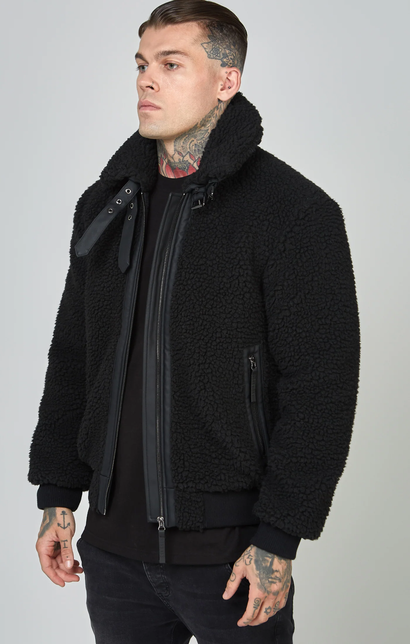 Black Sherpa Jacket
