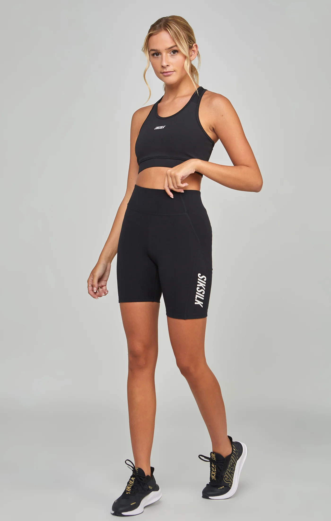 Black Sports Essential Cycling Short - Image 3