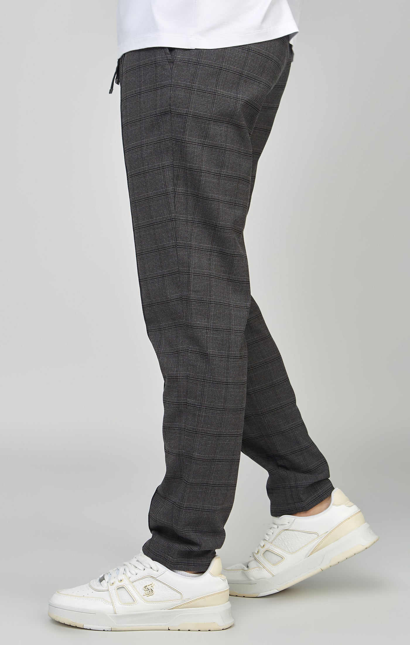 Black Tapered Fit Smart Woven Joggers - Image 2