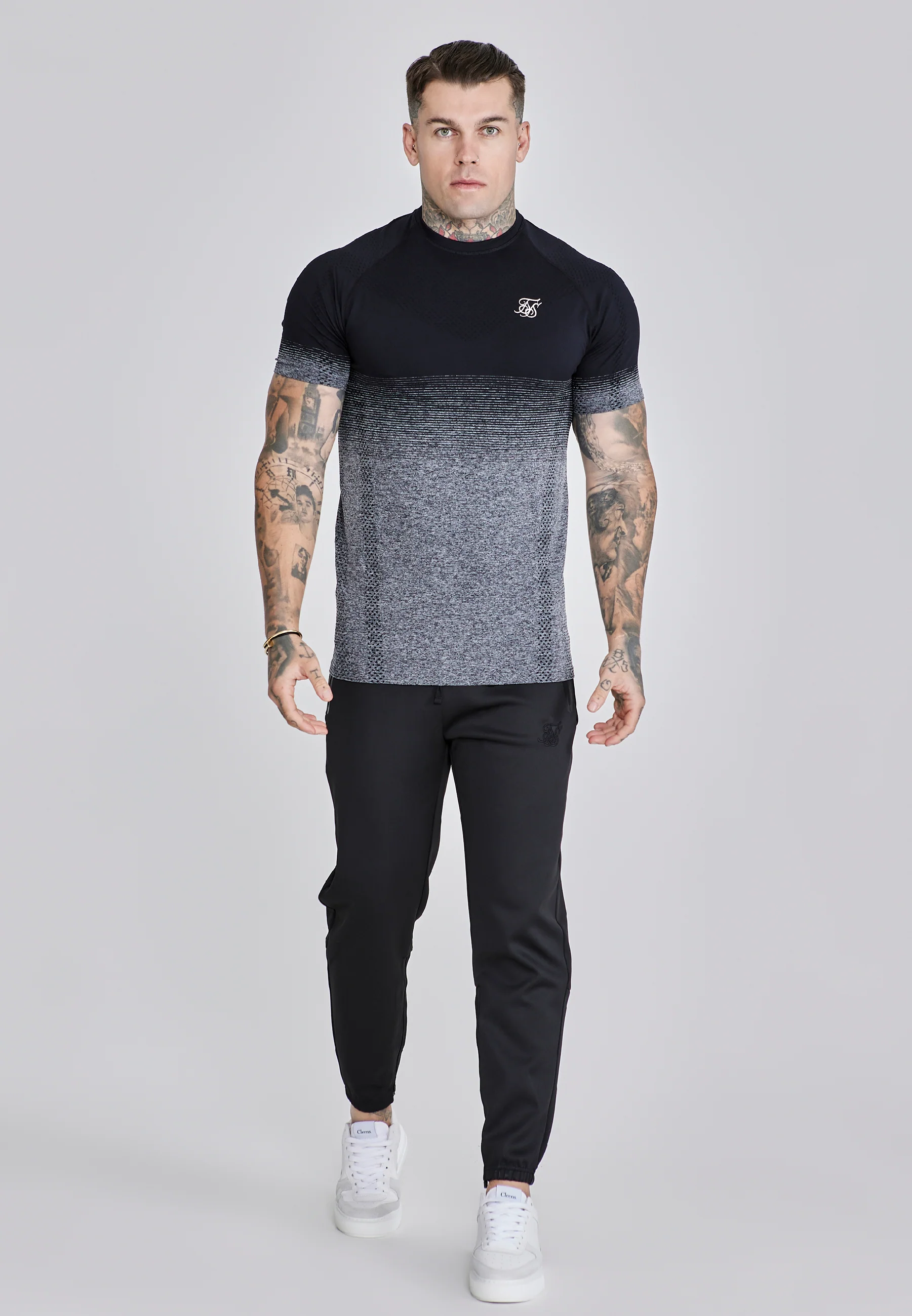 Black Tapered Joggers - Image 4