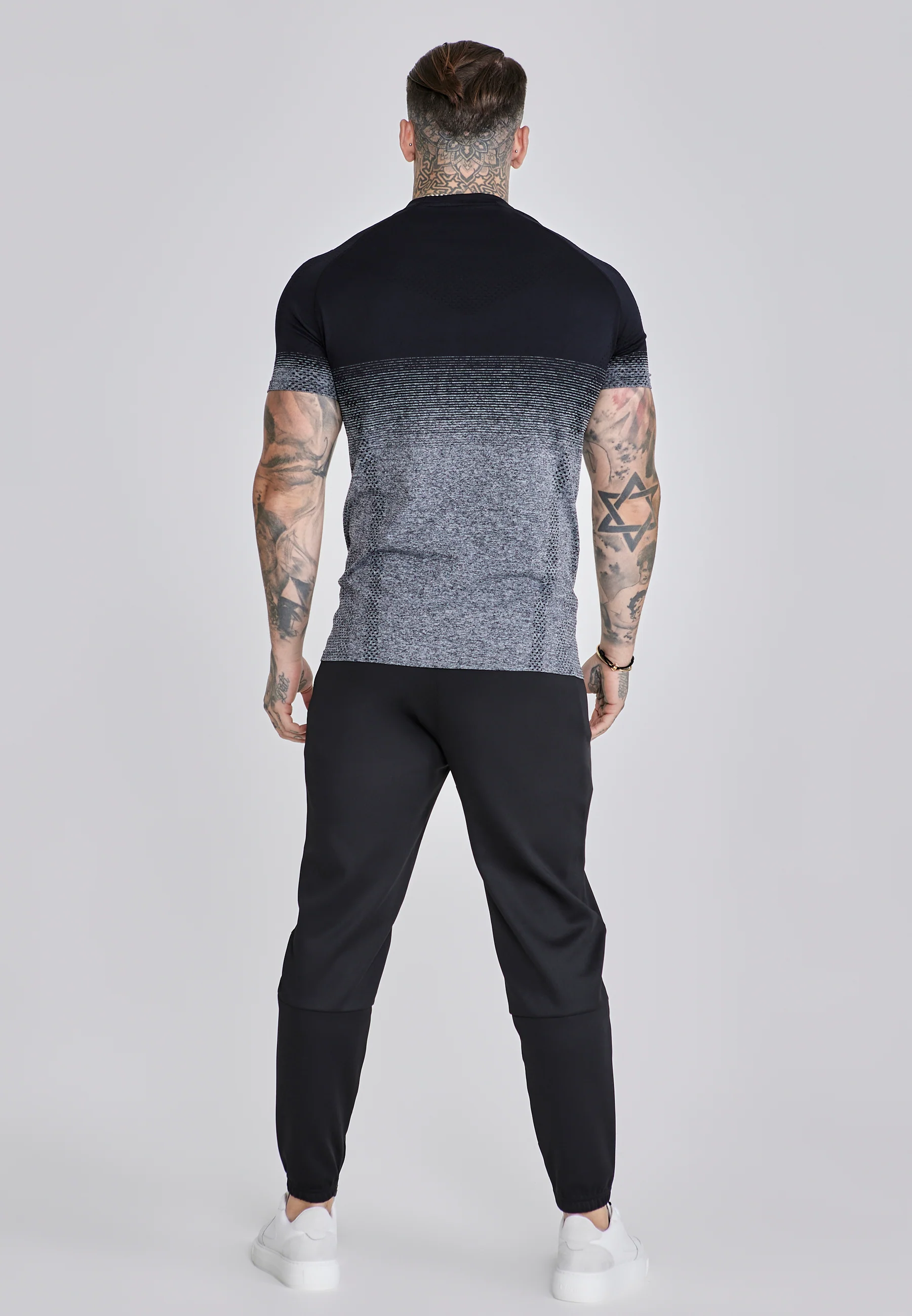 Black Tapered Joggers - Image 5