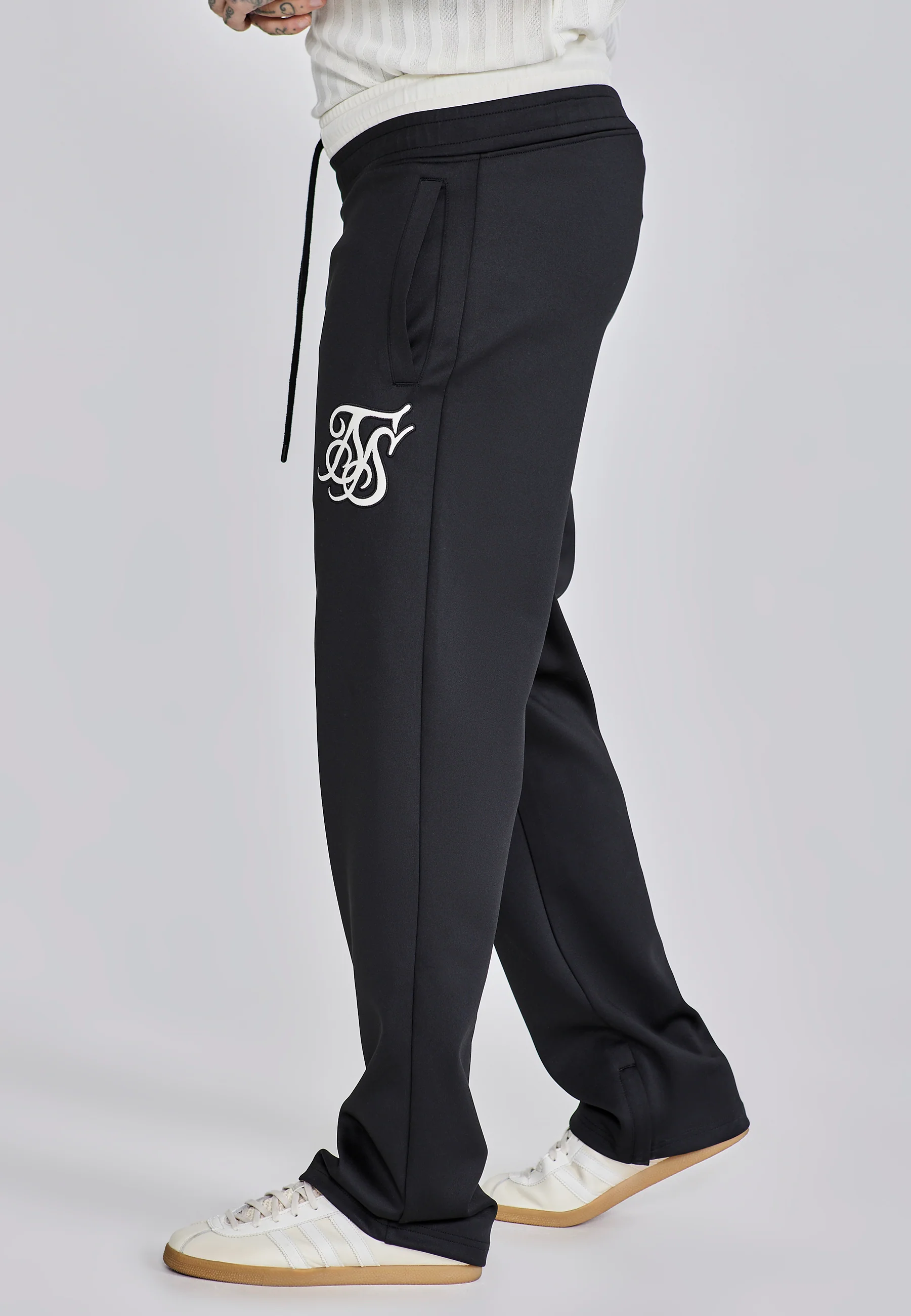 Black Track Pants - Image 2