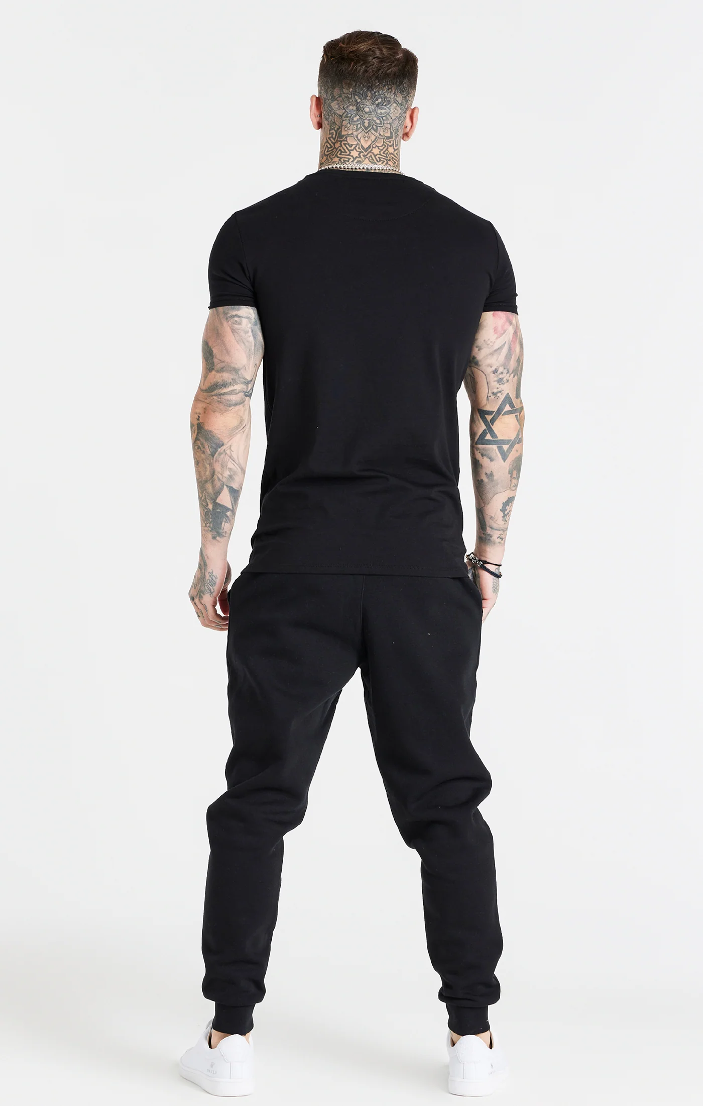 Black Twin Pack Muscle Fit T-Shirt - Image 11