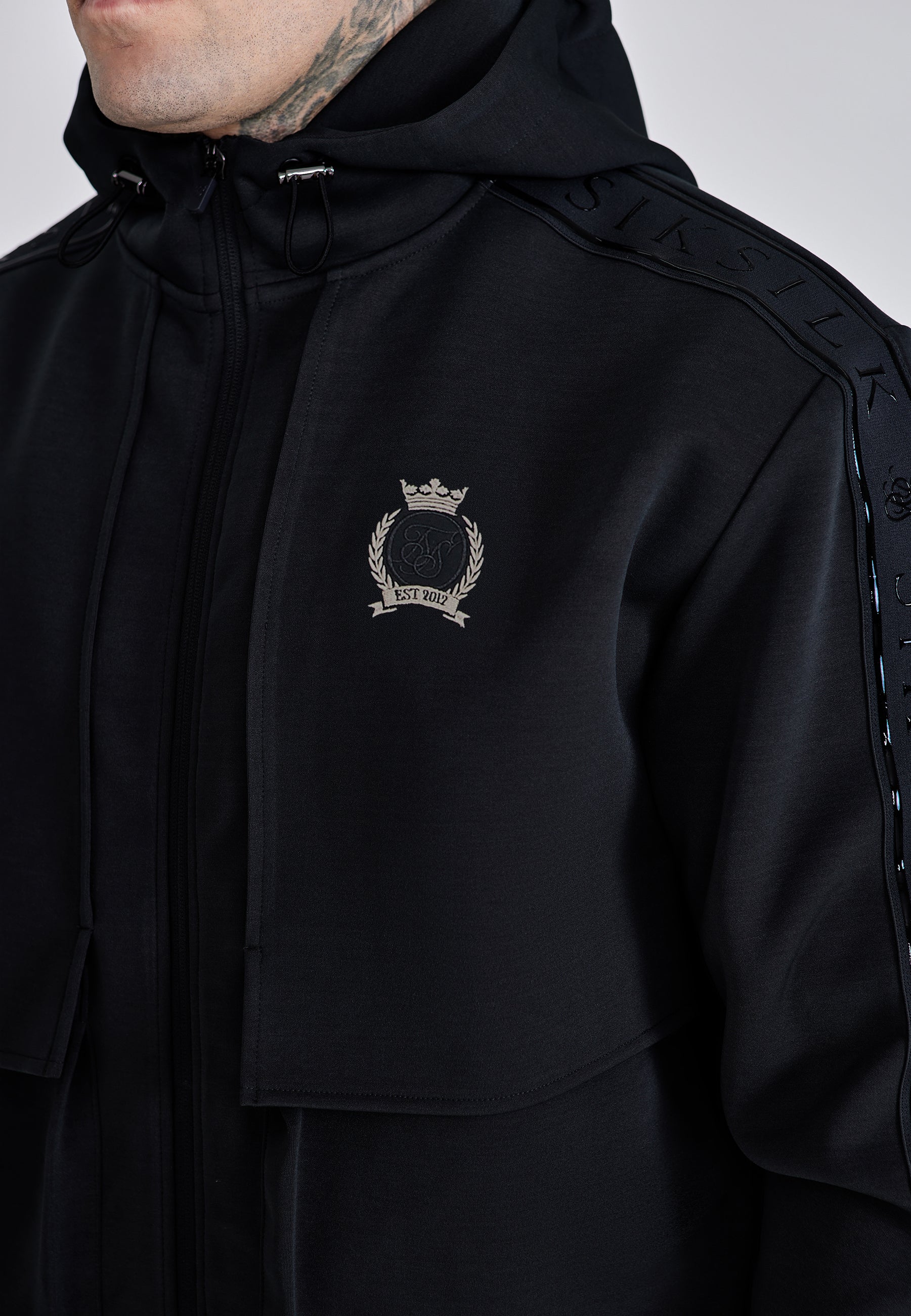 Black Utility Hoodie - Image 2