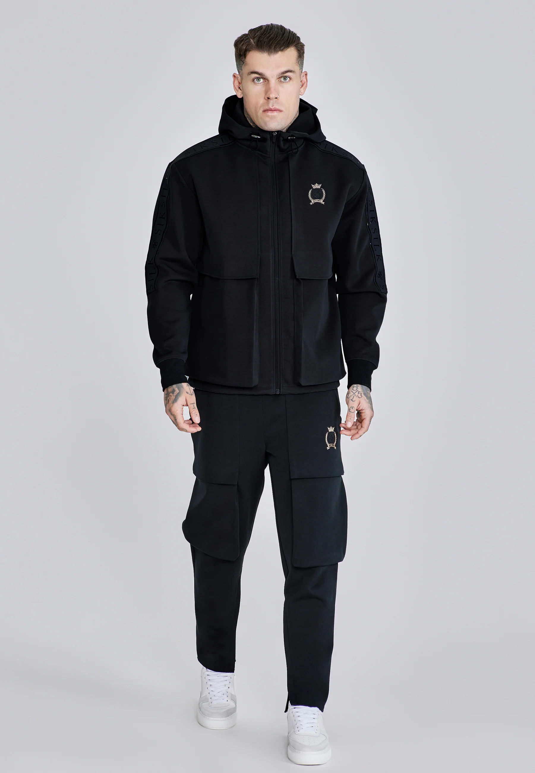 Black Utility Hoodie - Image 3