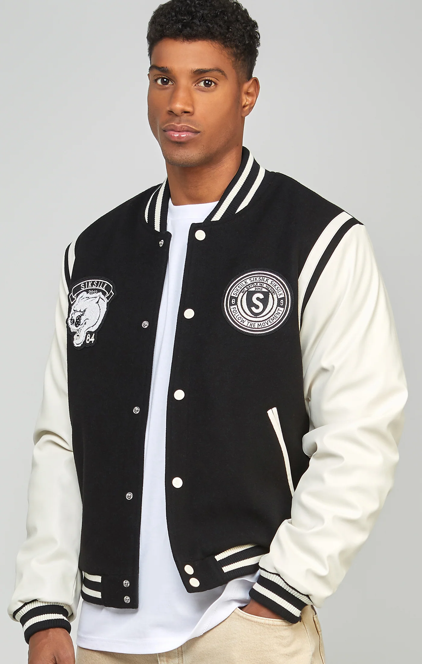 Black Varsity Jacket