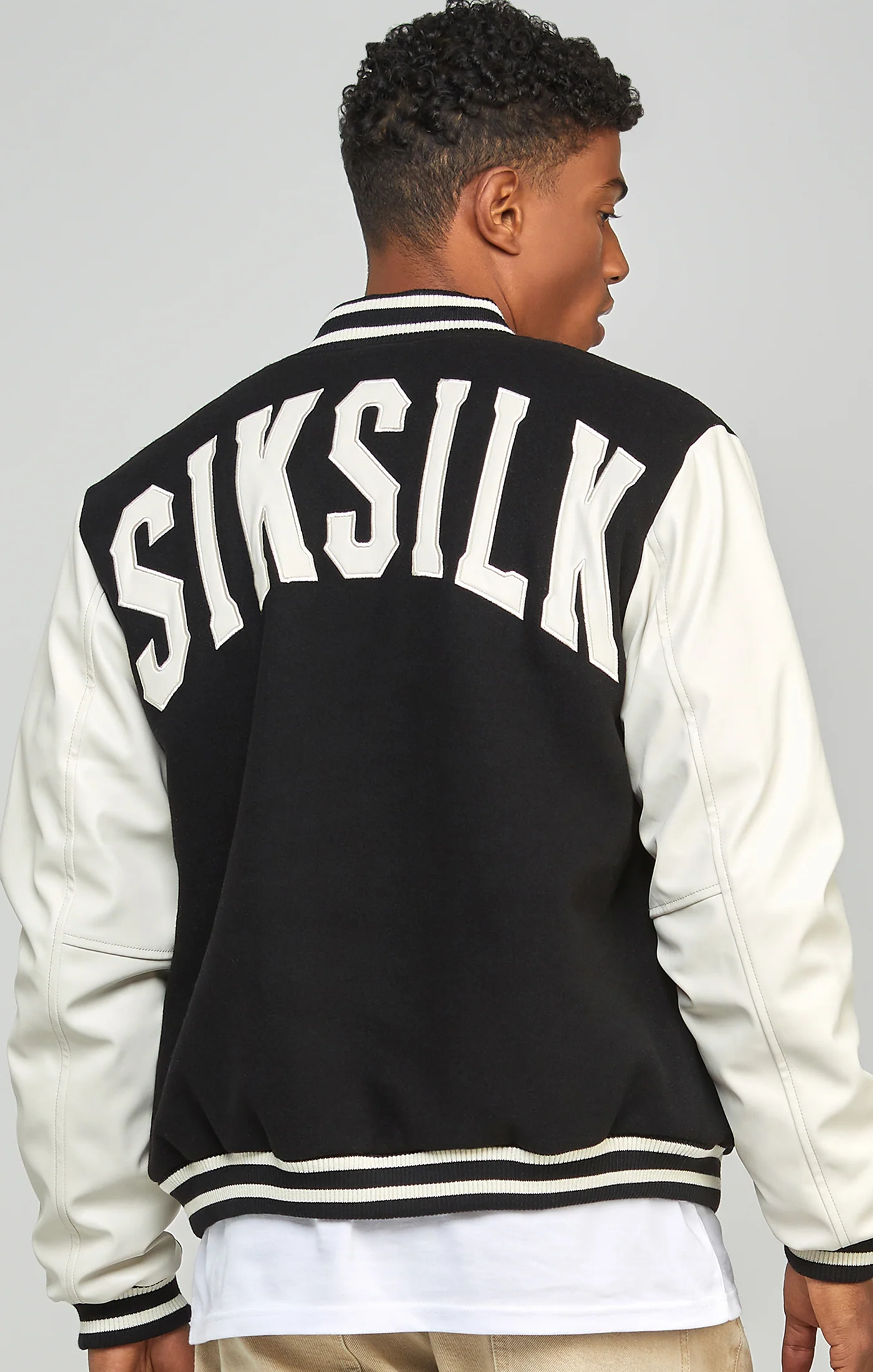 Black Varsity Jacket - Image 2