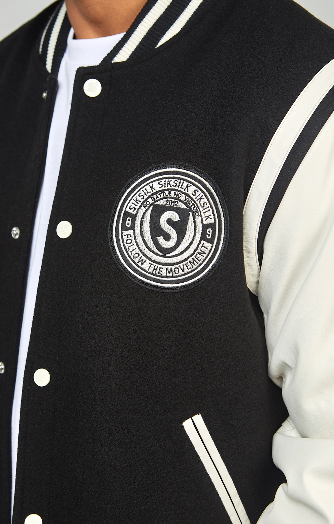 Black Varsity Jacket - Image 4