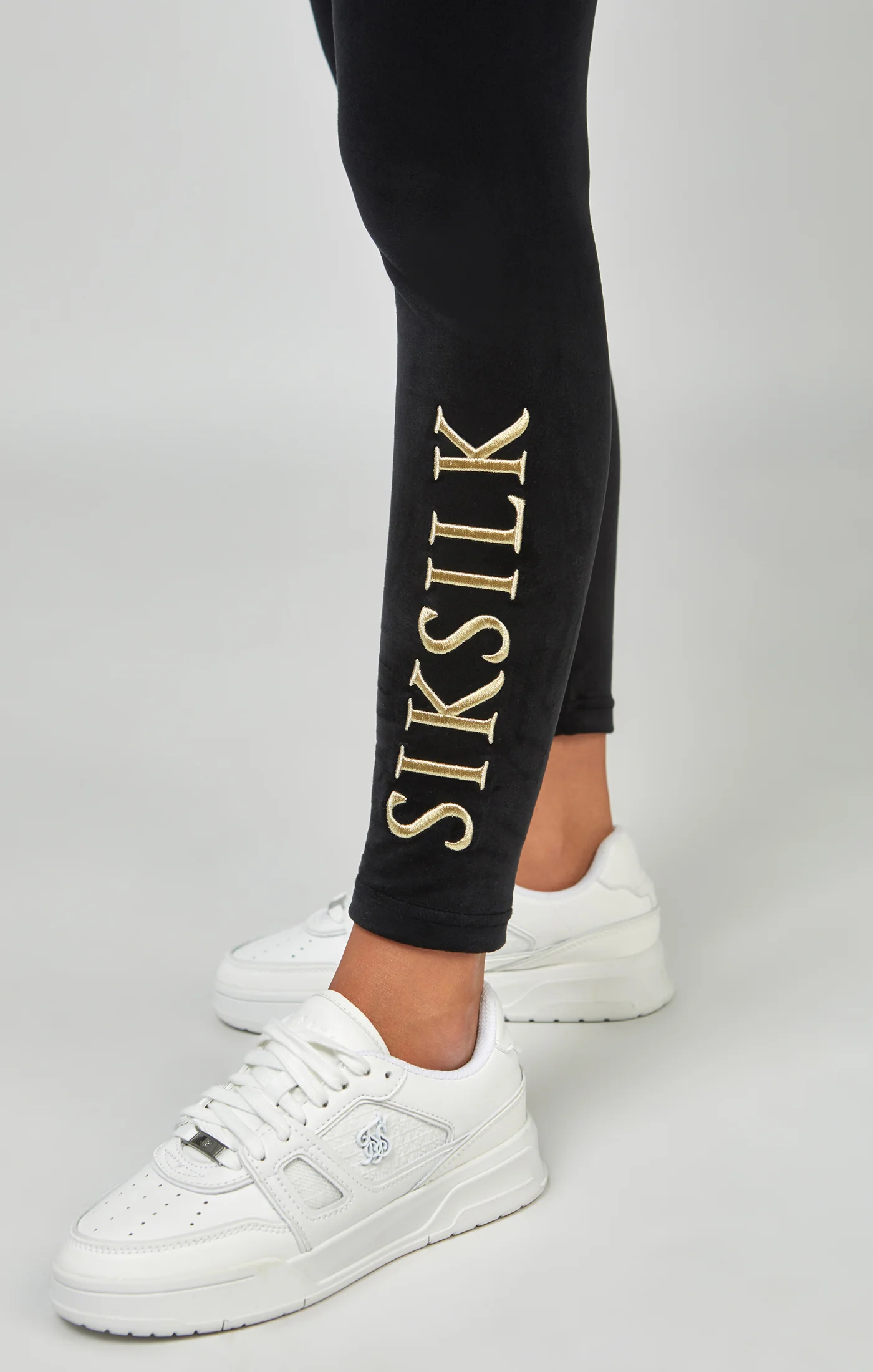 Black Velour Leggings - Image 7