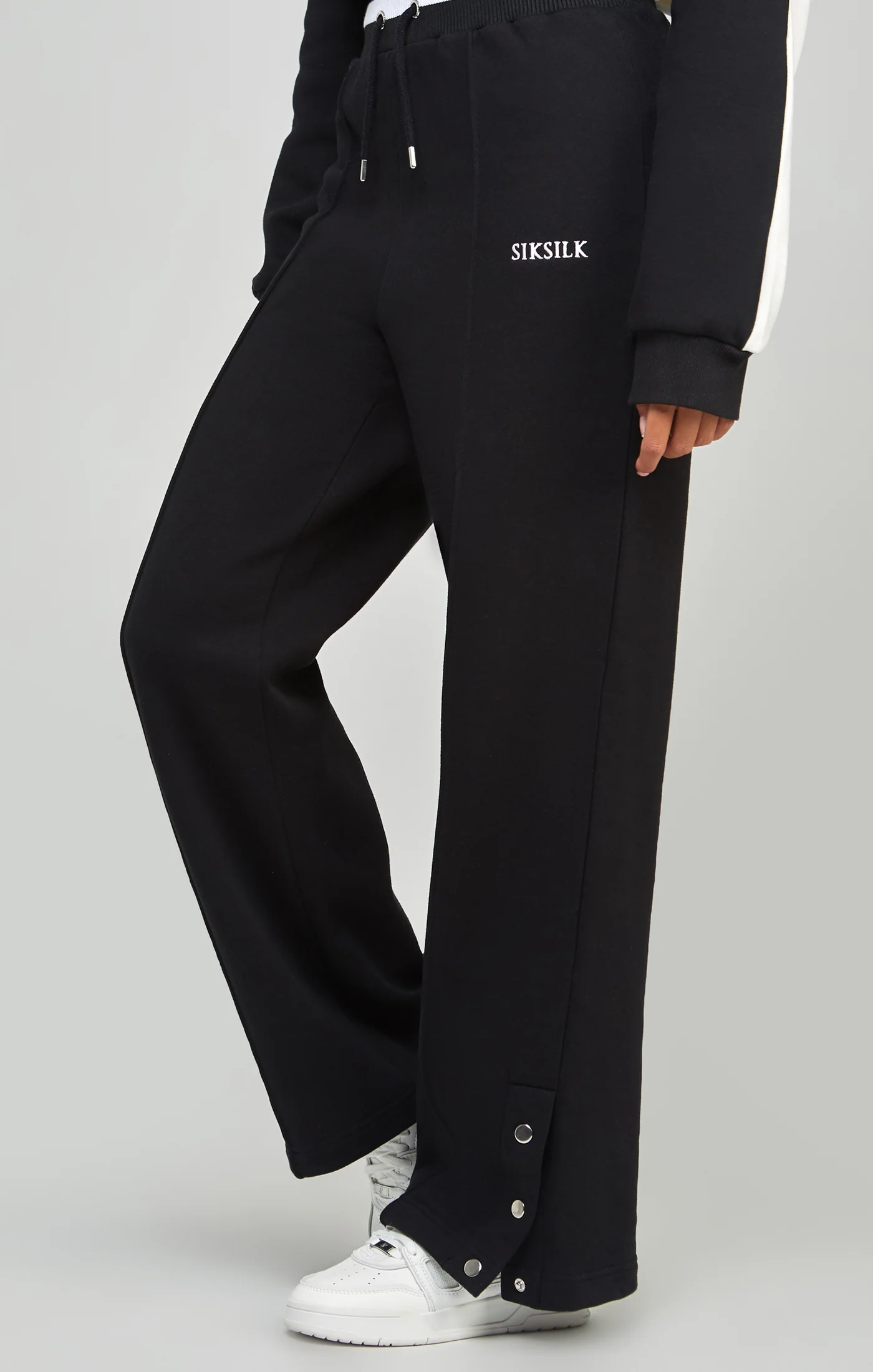 Black Wide Leg Joggers