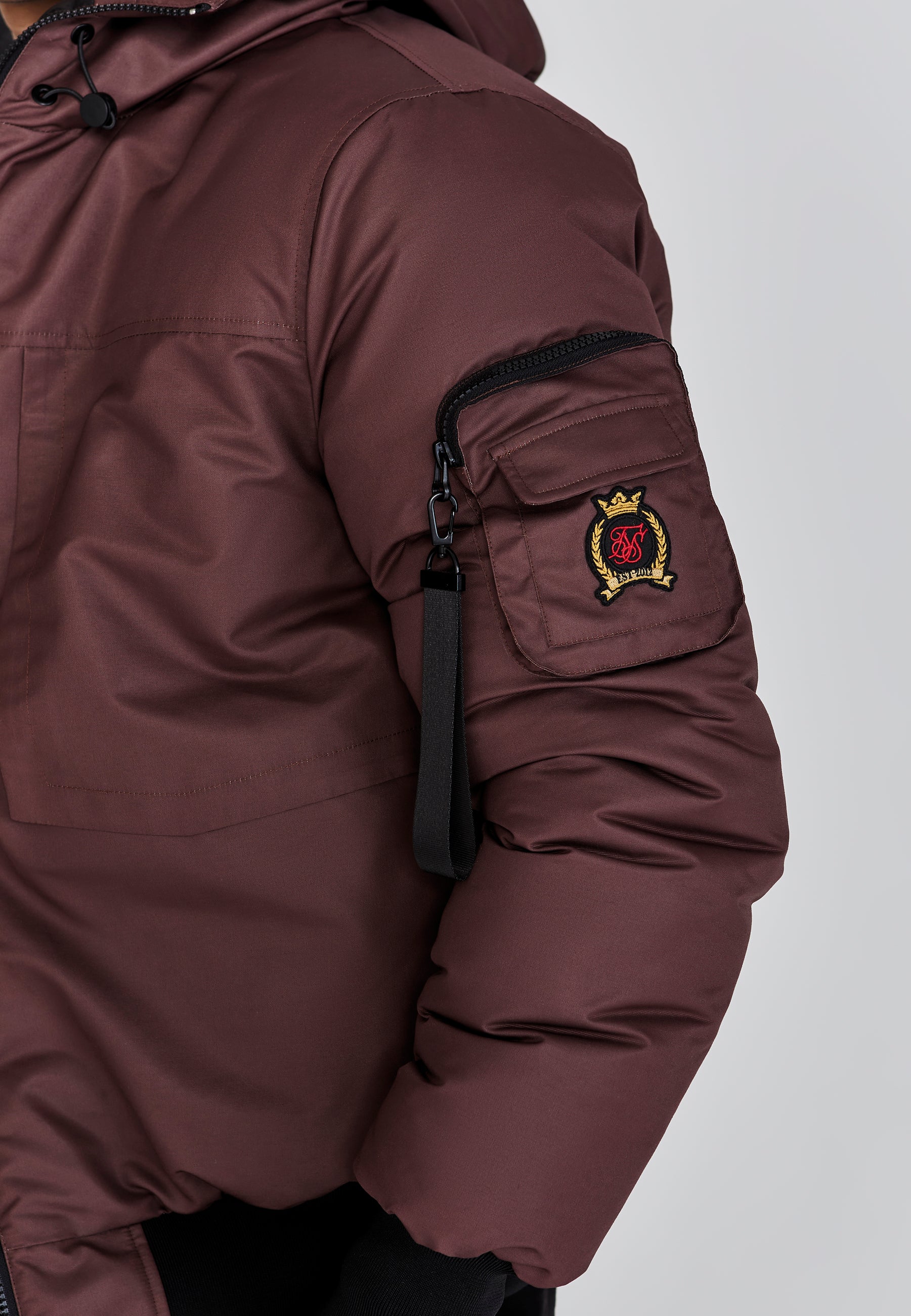 Brown Bomber Jacket - Image 3