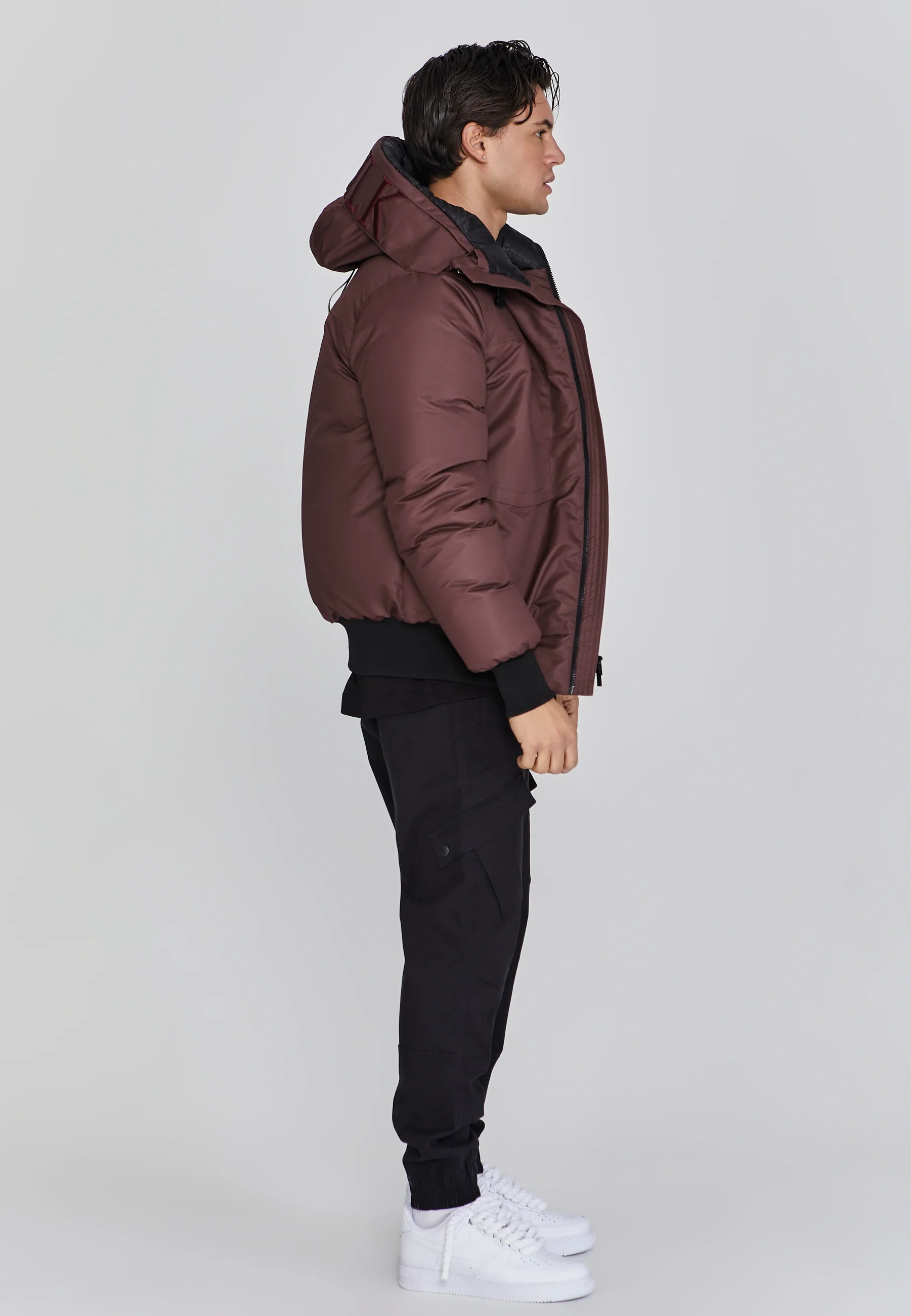 Brown Bomber Jacket - Image 4